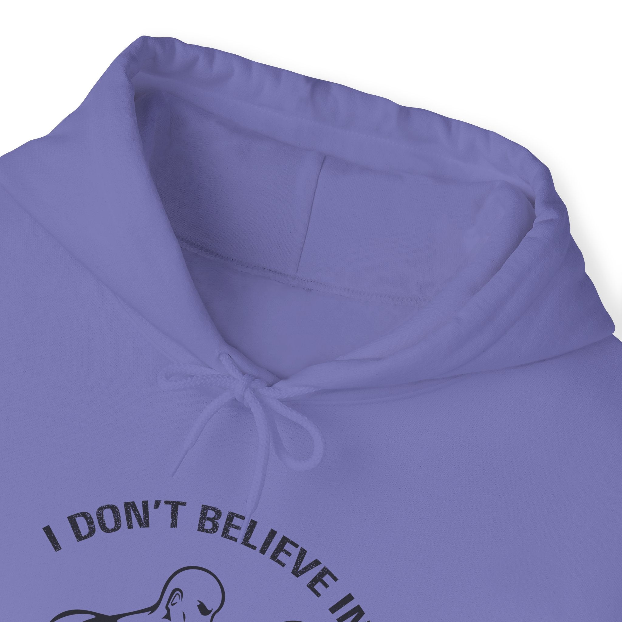 "I Don't Believe In Magic I Believe In Workouts" Unisex Heavy Blend™ Hooded Sweatshirt