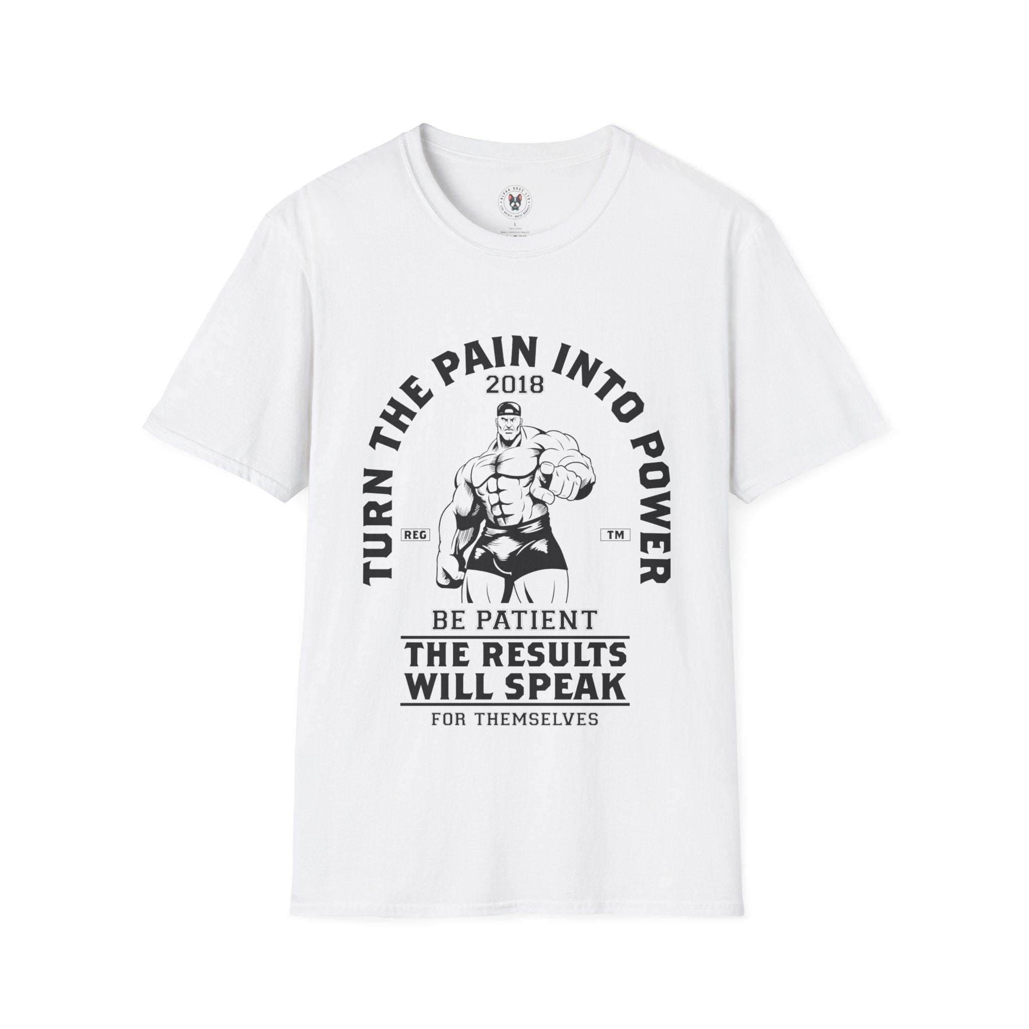 "Turn The Pain Into Power" Unisex Soft style T-Shirt