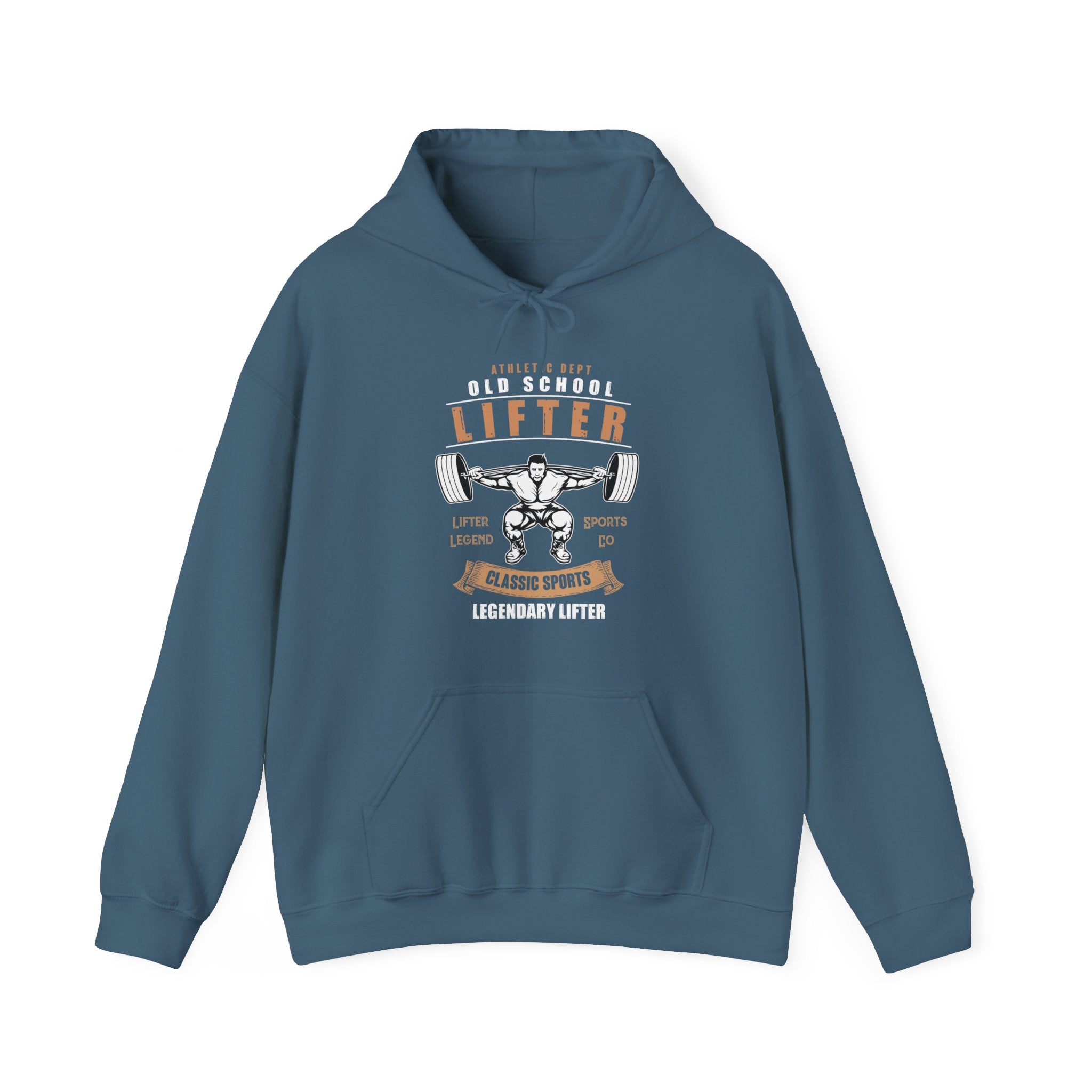 "Old School Lifter" Unisex Heavy Blend™ Hooded Sweatshirt