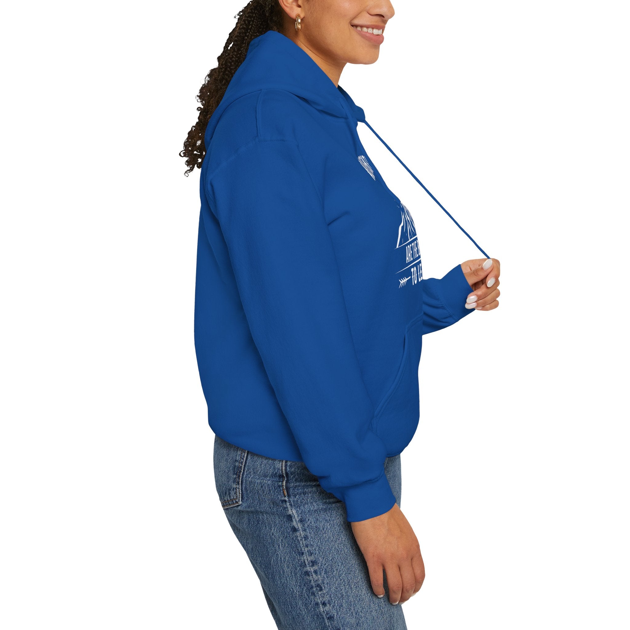 "Adventures Are The Best Way To Learn" Unisex Heavy Blend™ Hooded Sweatshirt