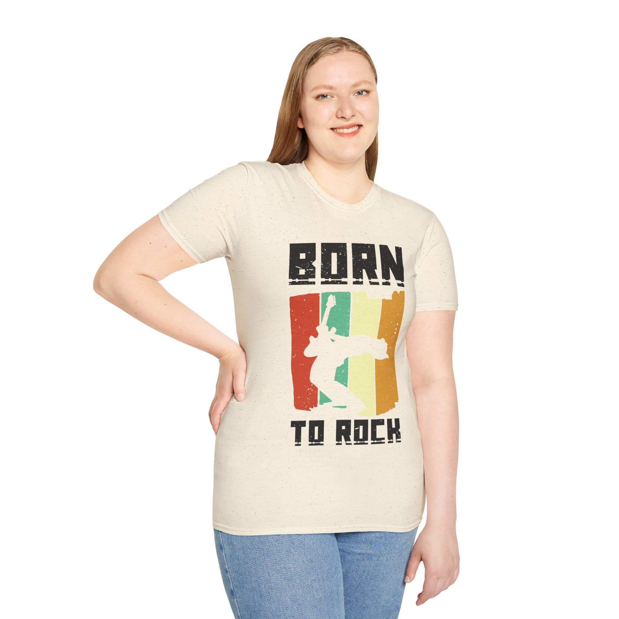 "Born To Rock"  Unisex Soft style T-Shirt