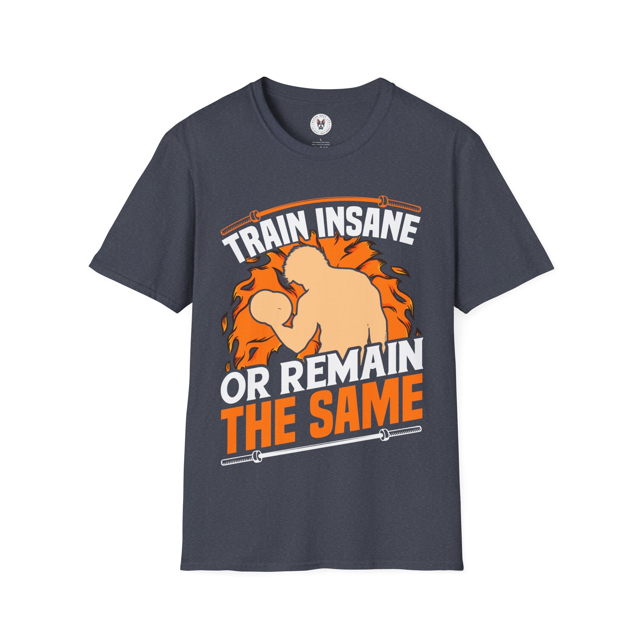 "Train Insane Or Remain Same" Unisex Soft style T-Shirt