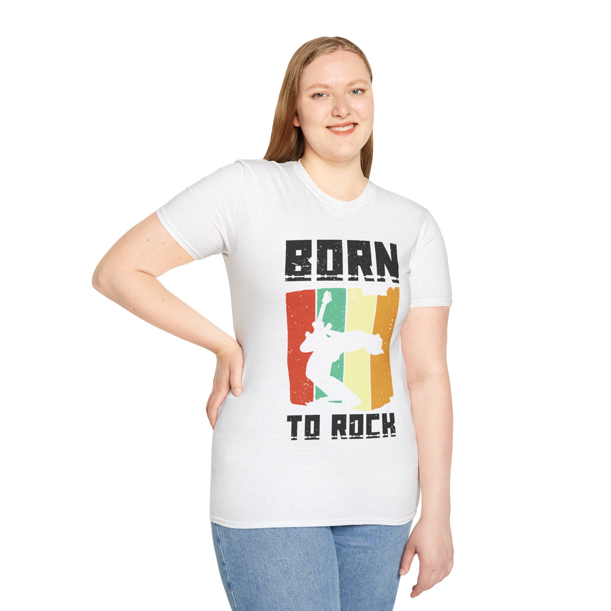 "Born To Rock"  Unisex Soft style T-Shirt