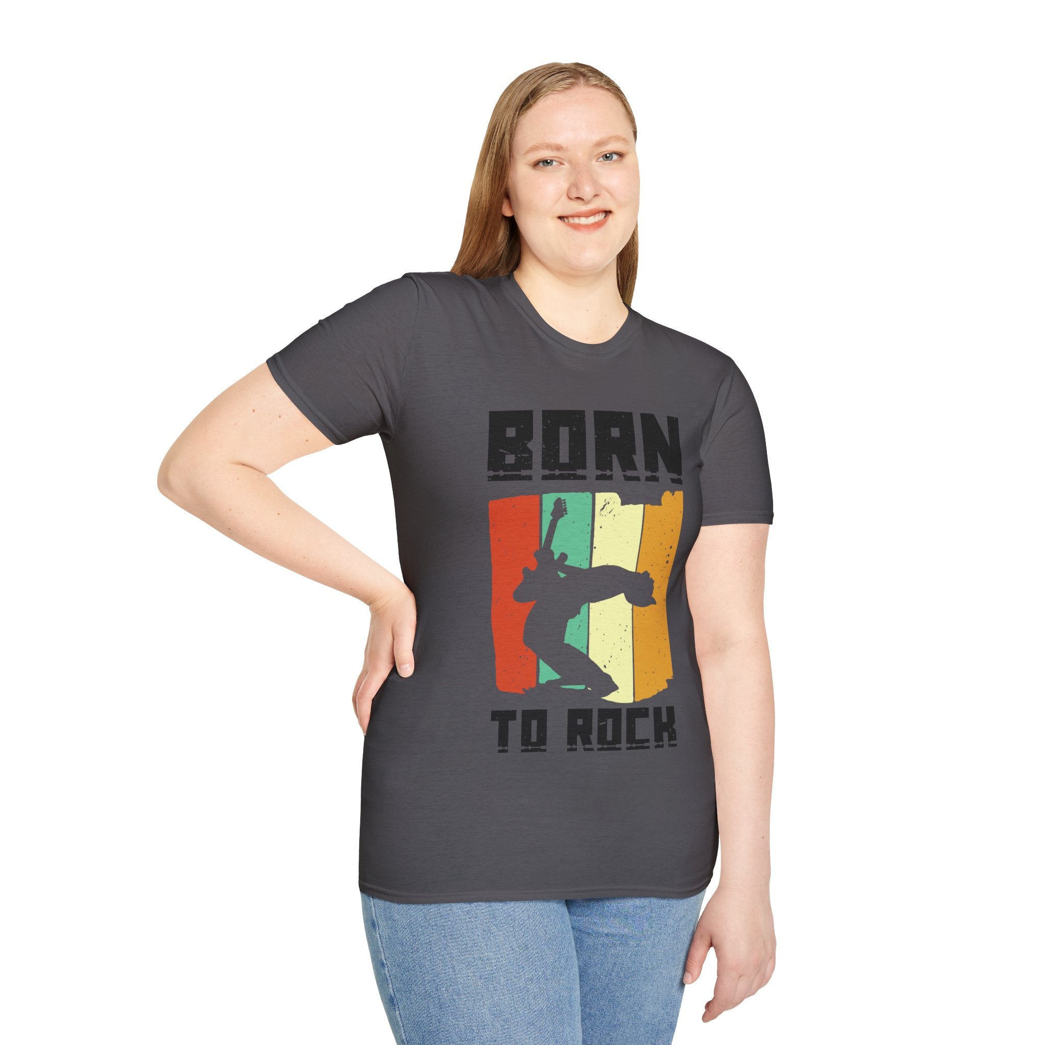 "Born To Rock"  Unisex Soft style T-Shirt