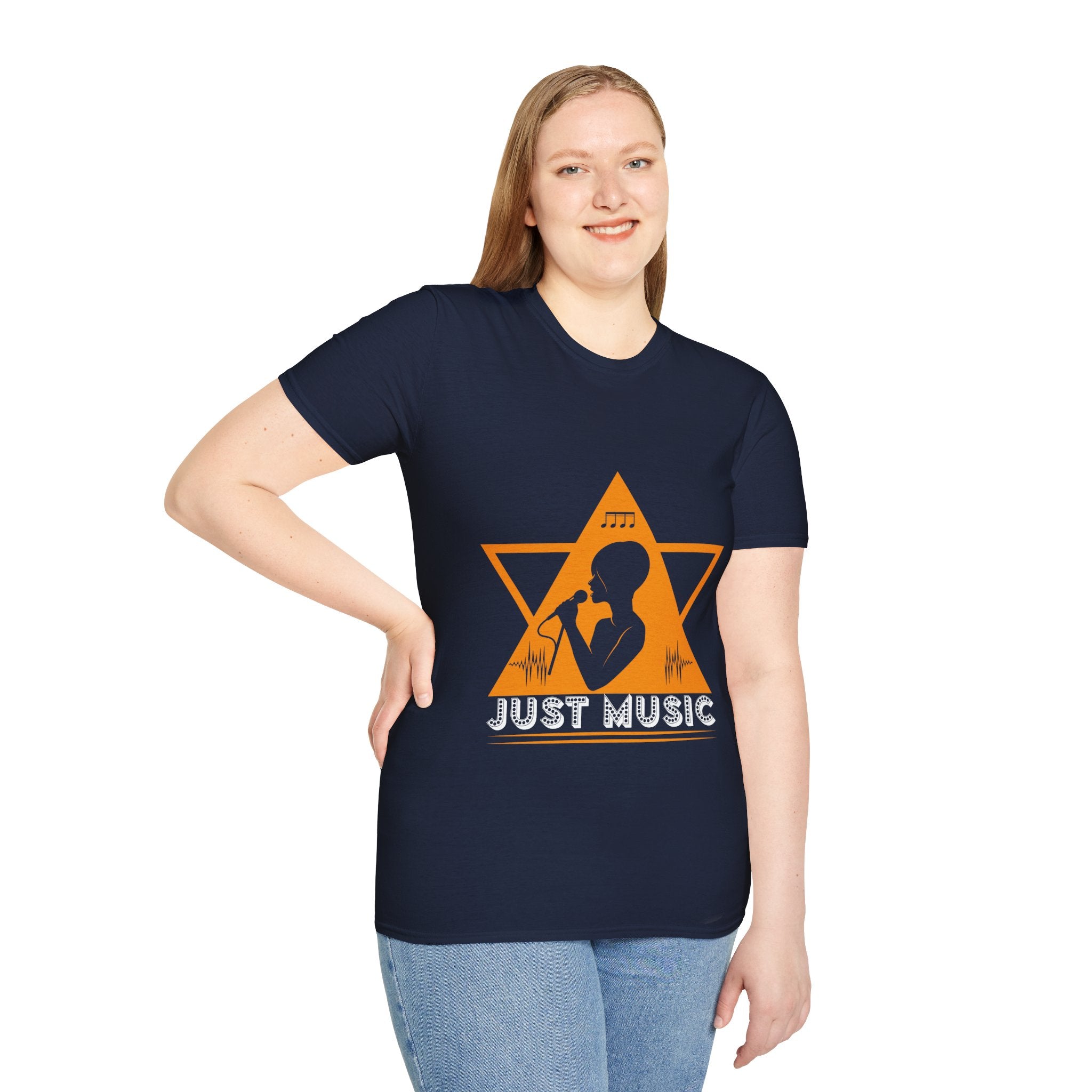 "Just Music" Unisex Soft style T-Shirt