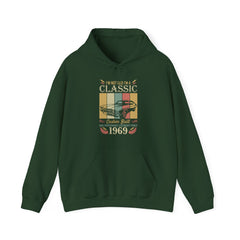 "I'M NOT OLD I'M A CLASSIC CUSTOM BUILT HIGH PERFORMANCE LEGENDARY POWER 1969" Unisex Heavy Blend™ Hooded Sweatshirt