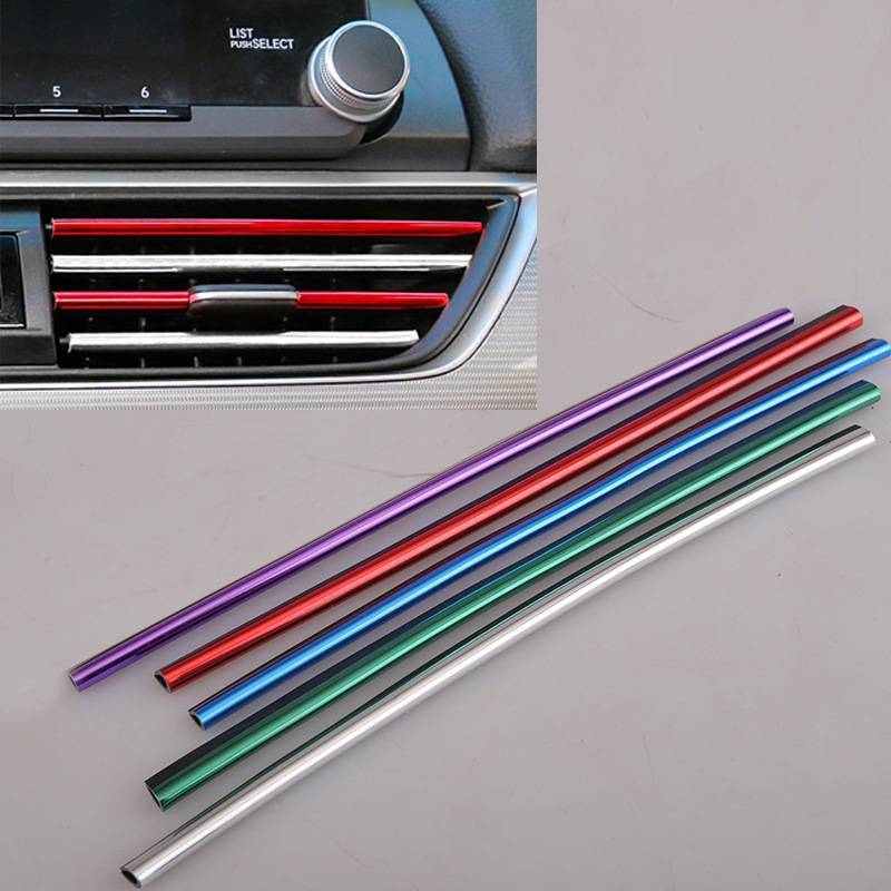 Automobile air outlet decorative strip