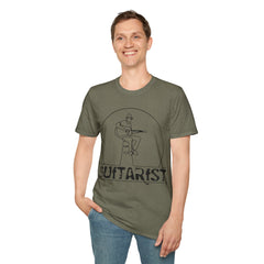 "Guitarist" Unisex Soft style T-Shirt