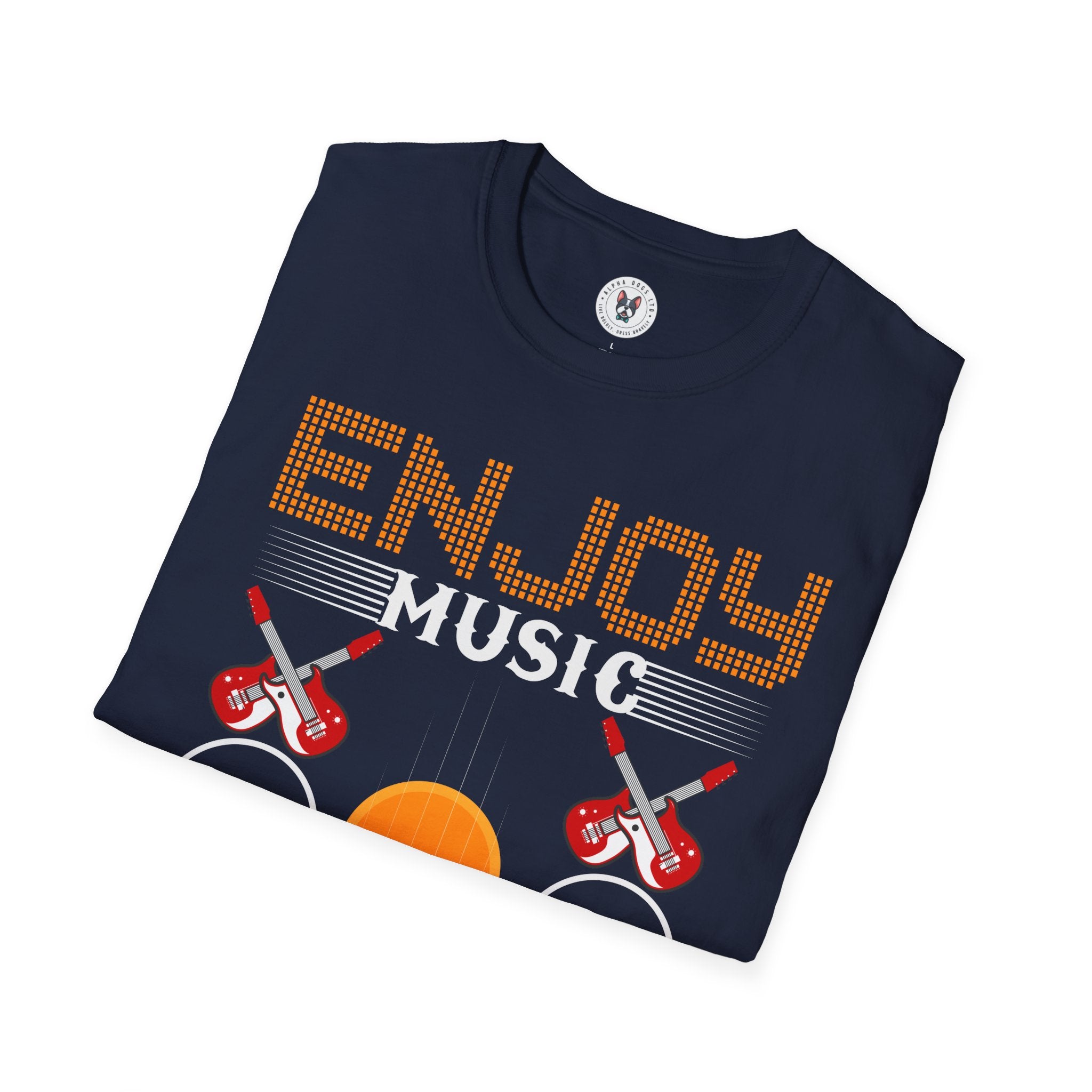 "Enjoy Music Enjoy Life" Unisex Soft style T-Shirt