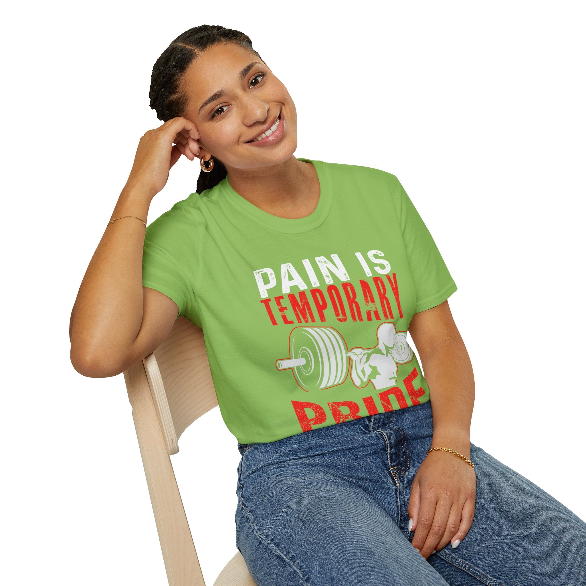 "Pain Is Temporary Pride Is Forever" Unisex Soft Style T-Shirt