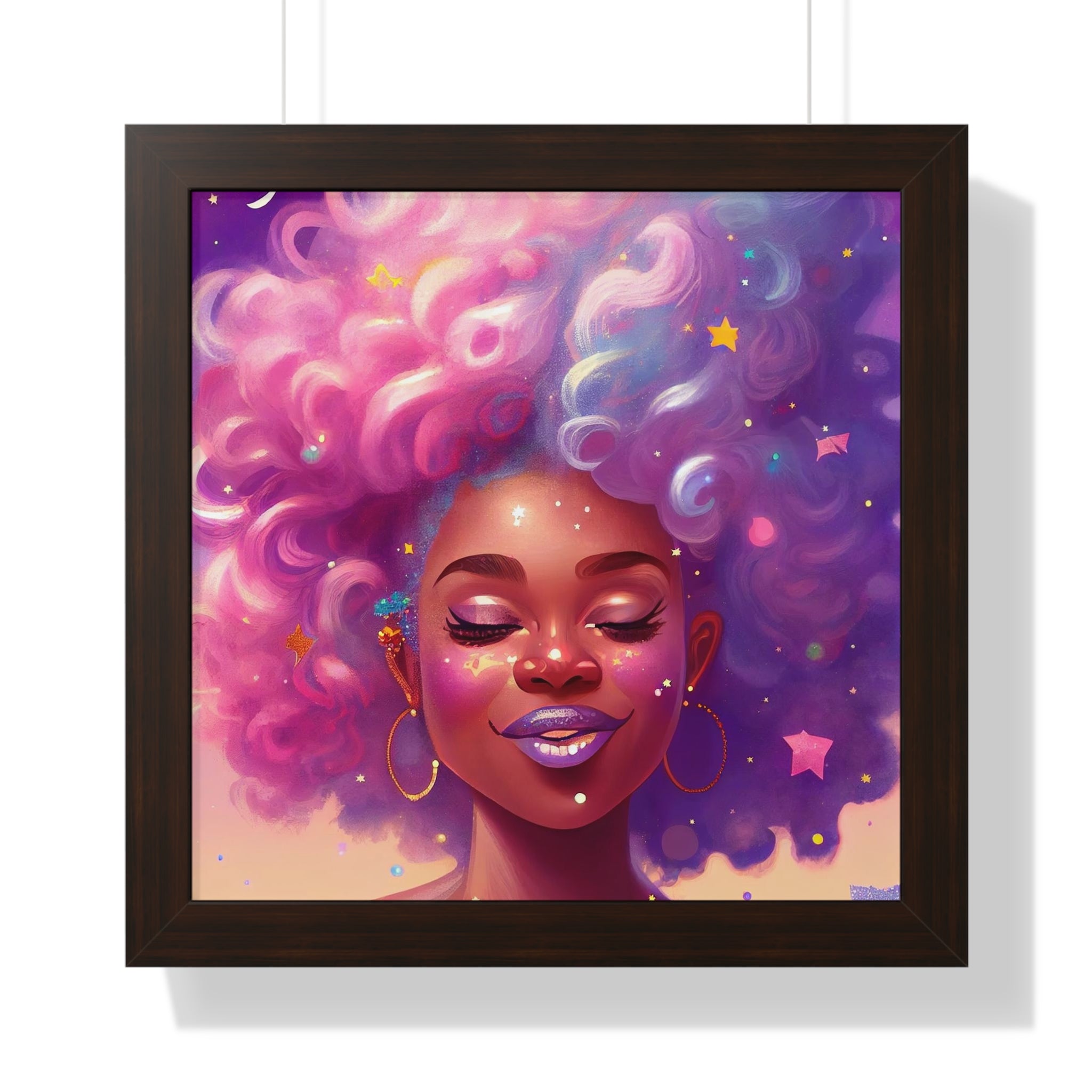 "BLACK GIRL MAGIC" Framed Vertical Poster