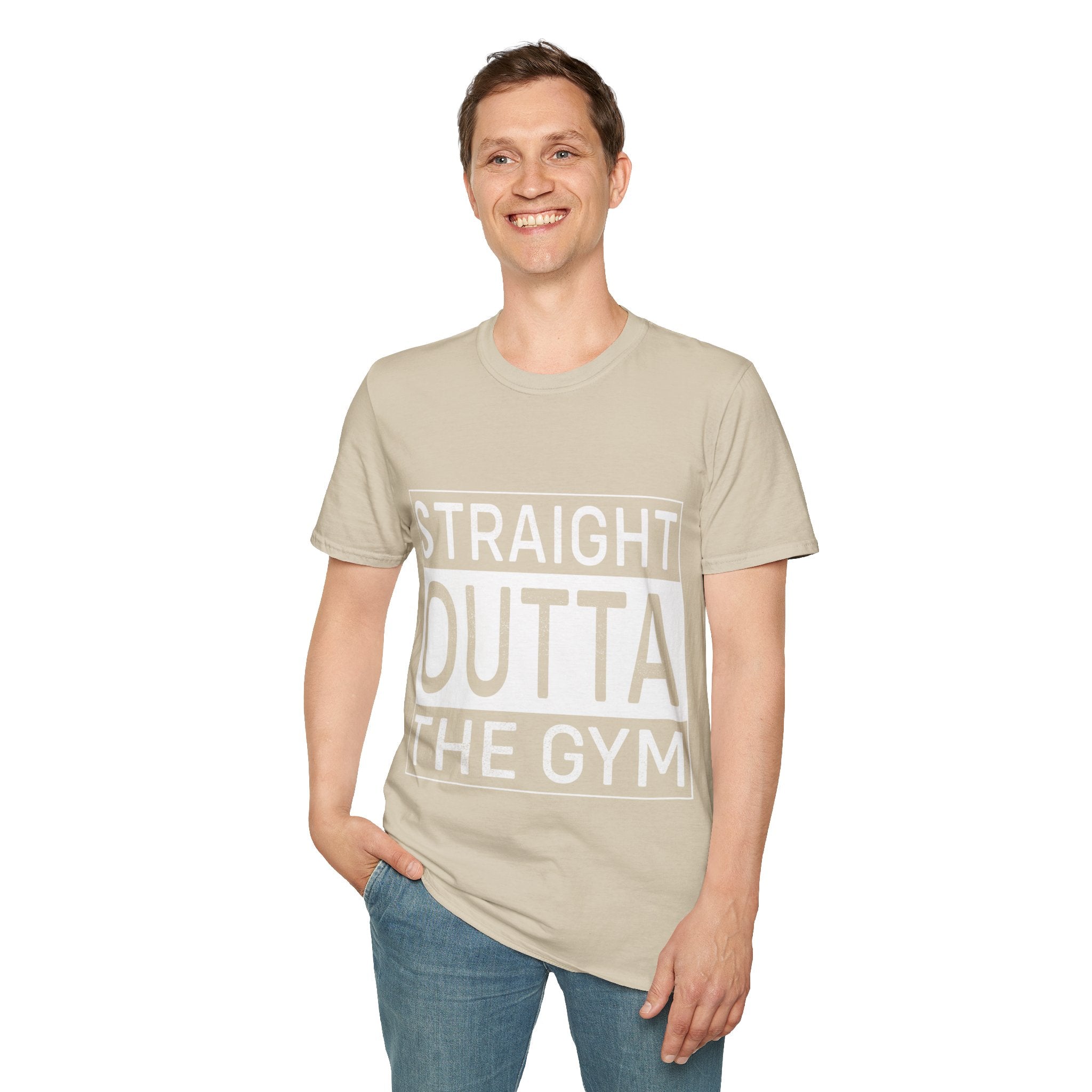 "Straight Outta The Gym" Unisex Soft style T-Shirt