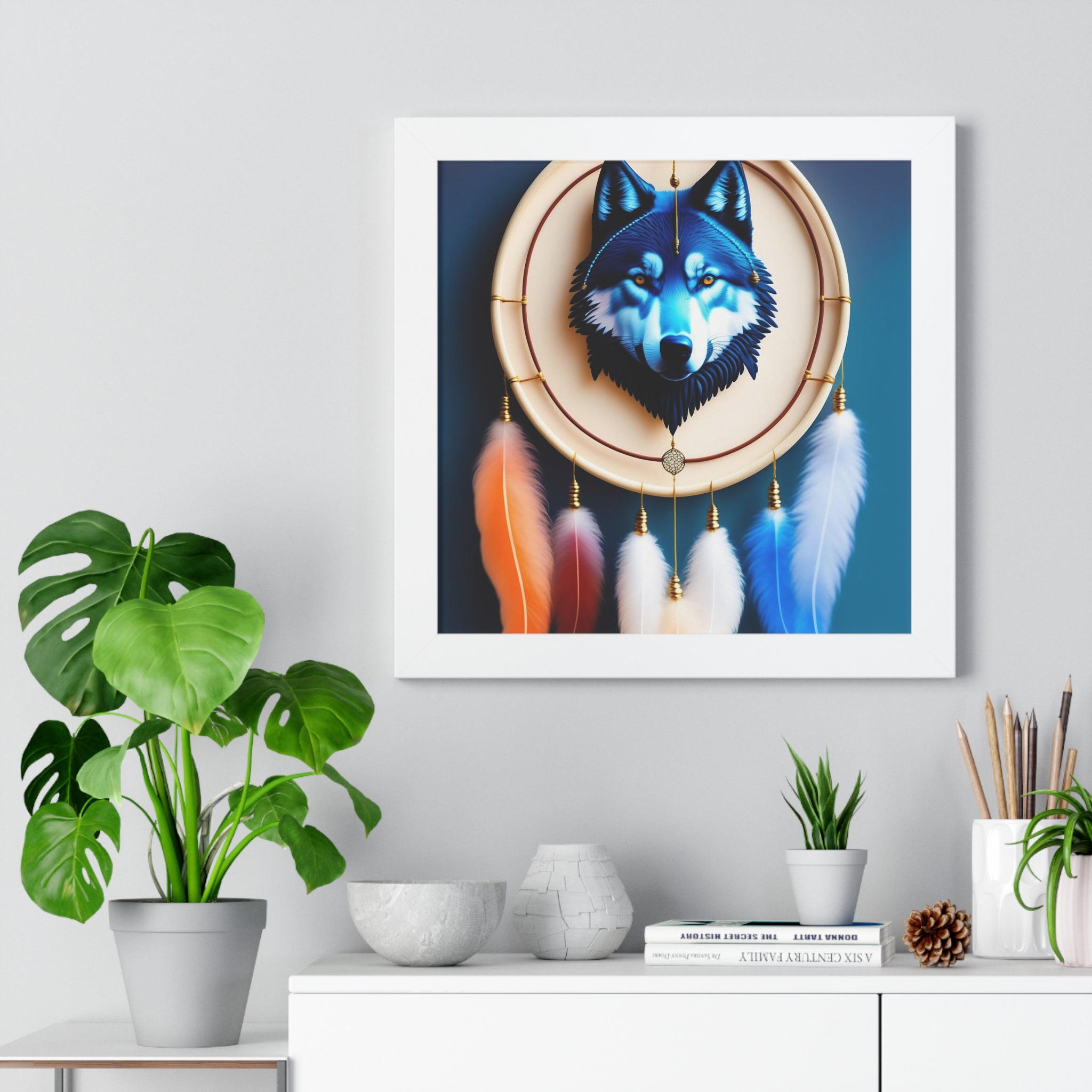 "BOHO" Framed Vertical Poster