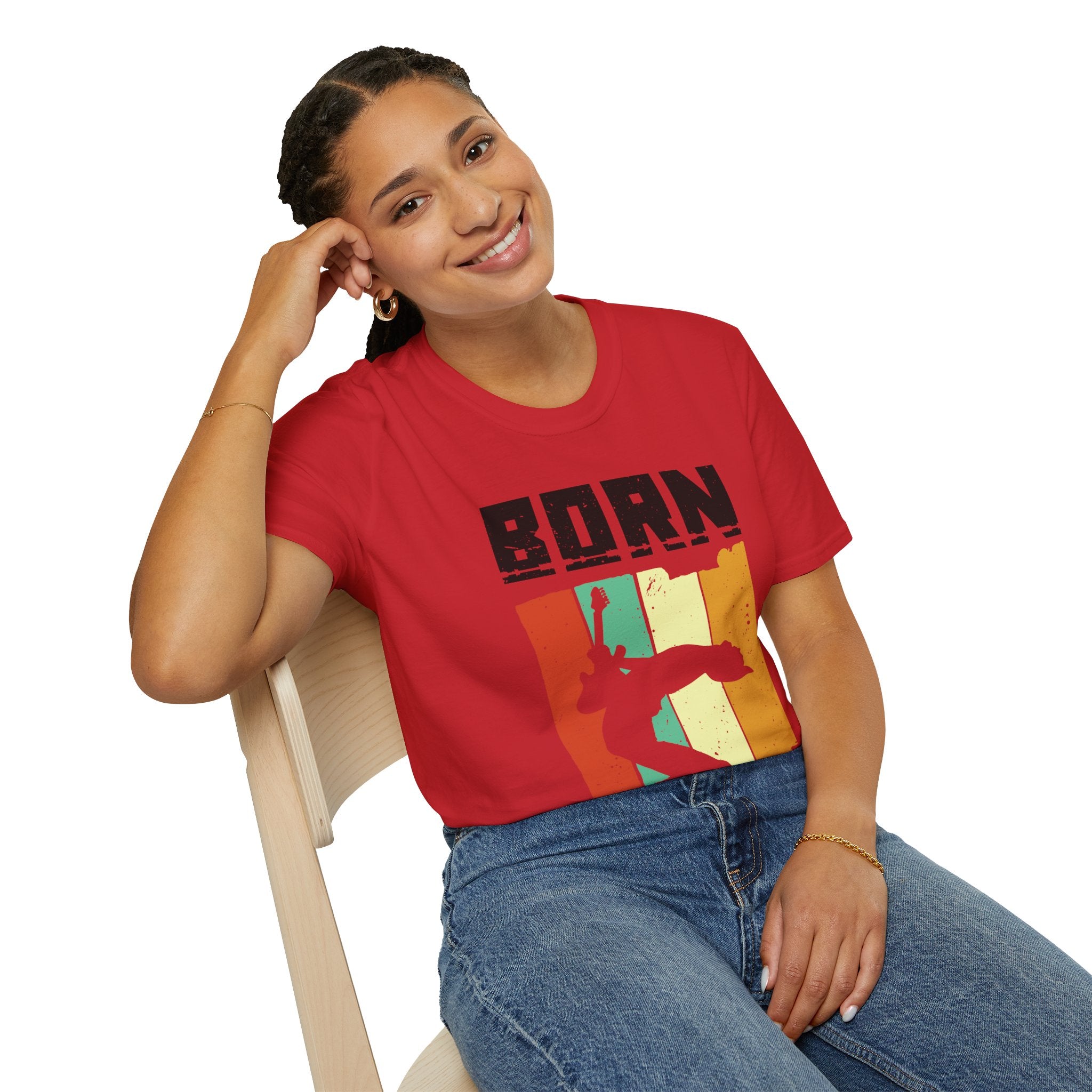 "Born To Rock"  Unisex Soft style T-Shirt