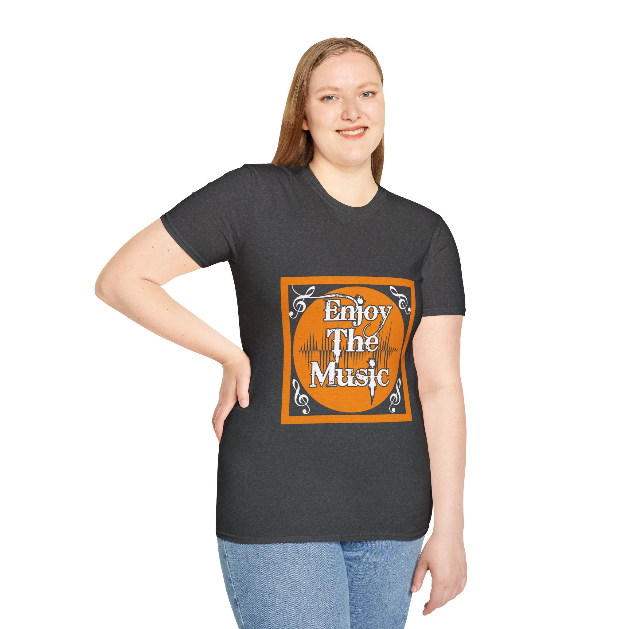 "Enjoy The Music" Unisex Soft style T-Shirt