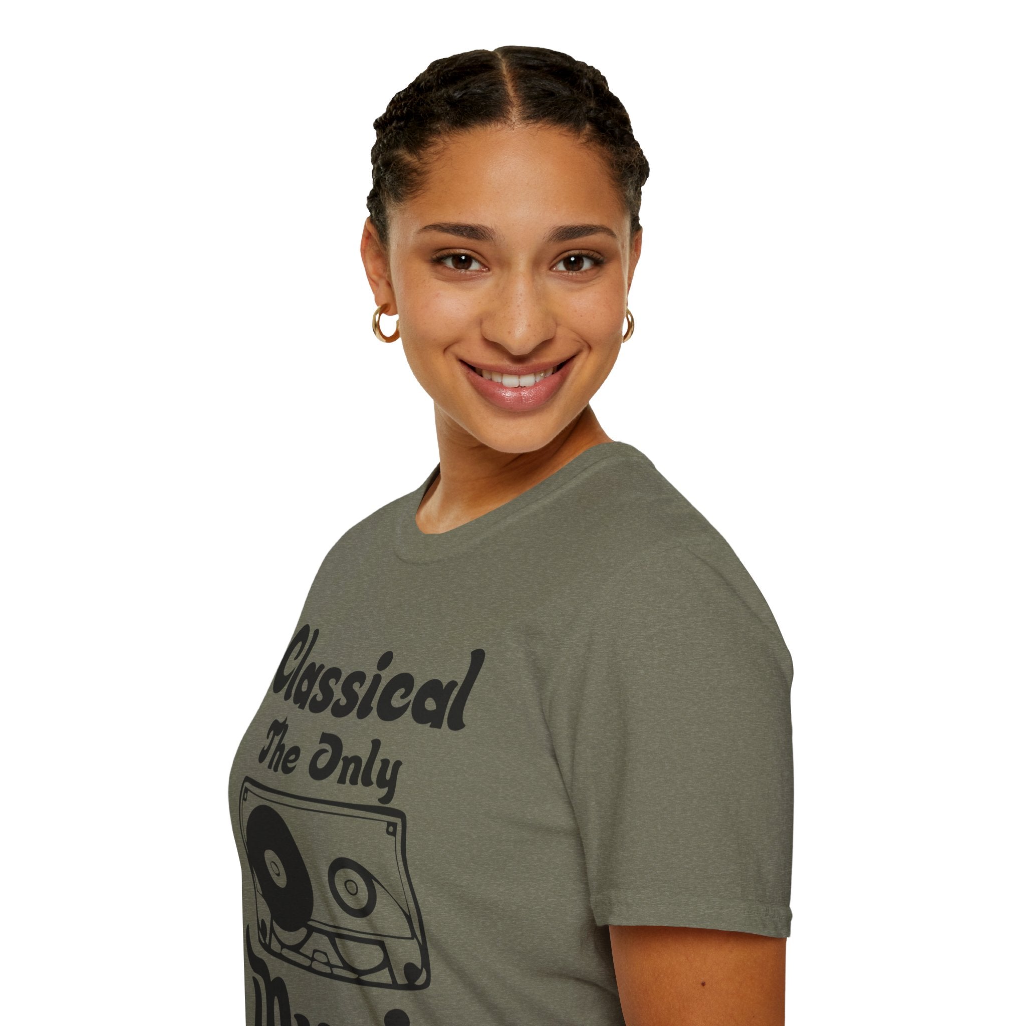 "Classical The Only Music That Matters" Unisex Soft style T-Shirt