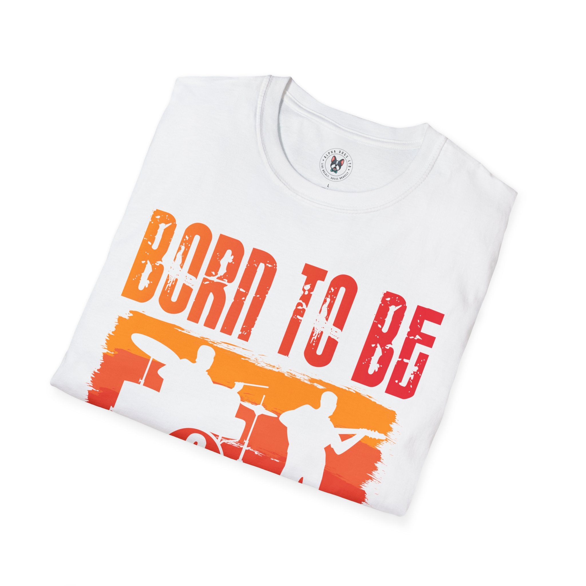 "Born To Be Musician" Unisex Soft style T-Shirt