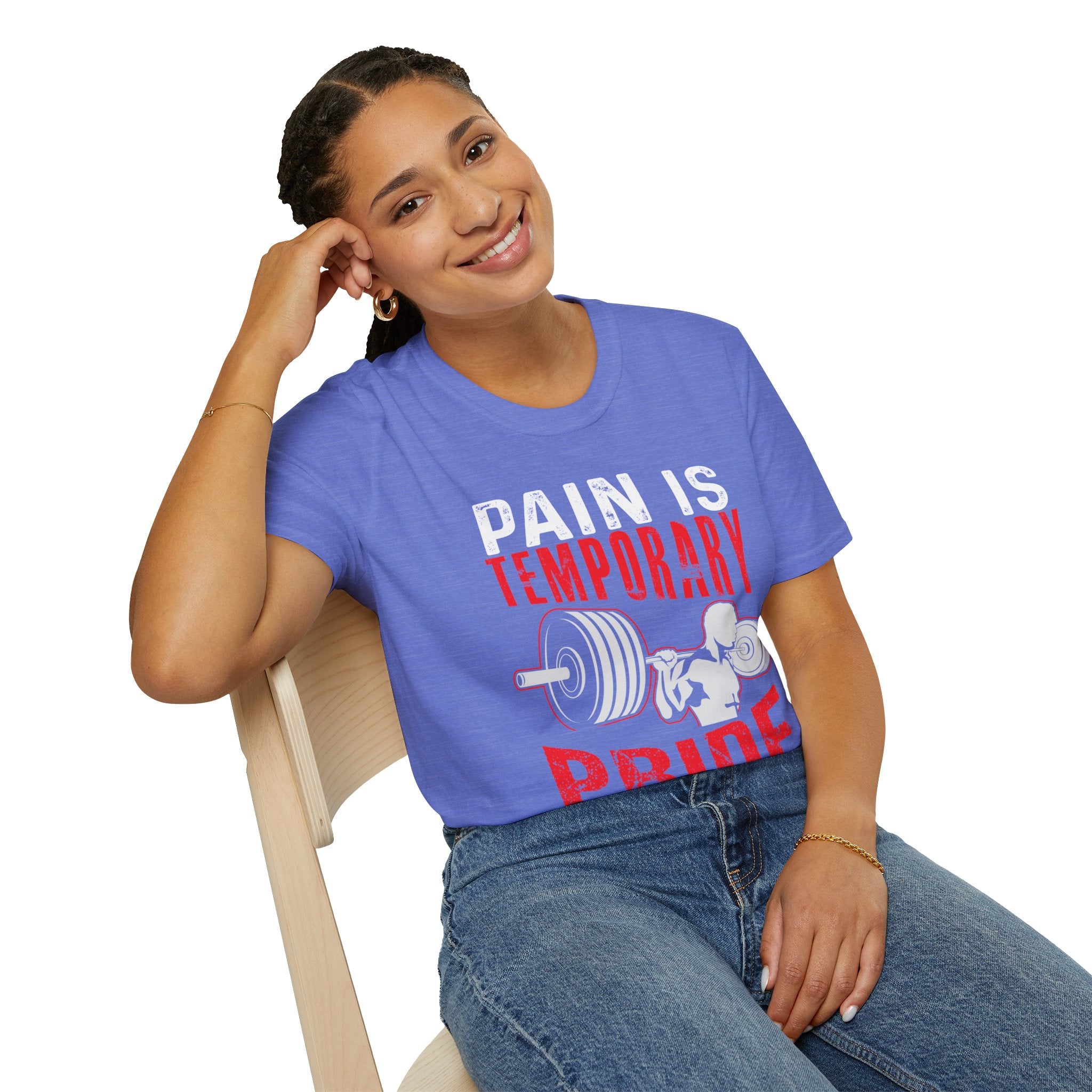 "Pain Is Temporary Pride Is Forever" Unisex Soft Style T-Shirt