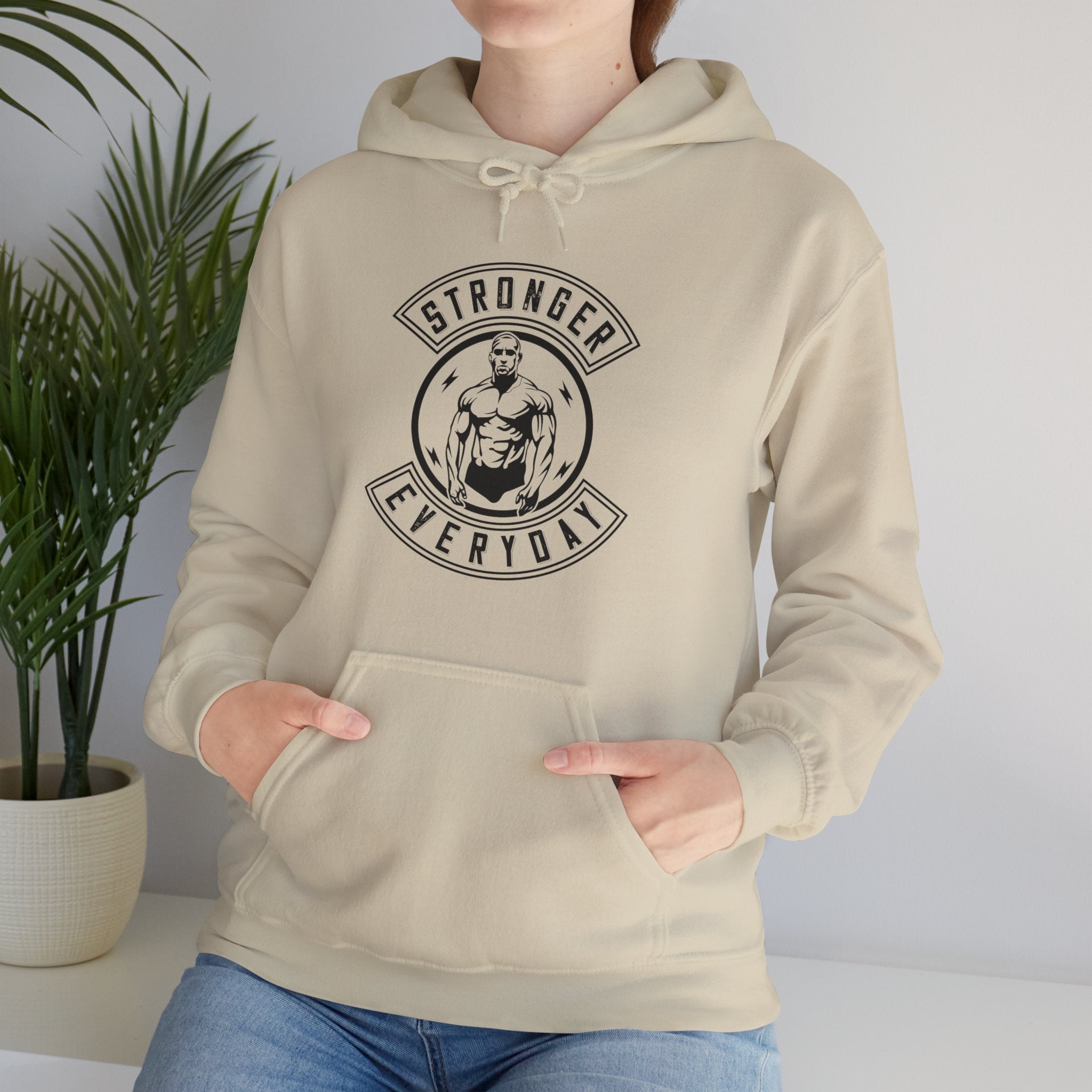 "Stronger Everyday" Unisex Heavy Blend™ Hooded Sweatshirt