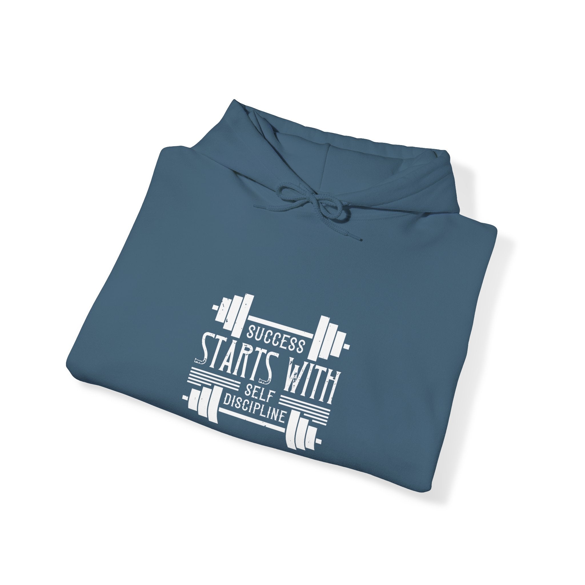 "Success Starts With Self Discipline" Unisex Heavy Blend™ Hooded Sweatshirt