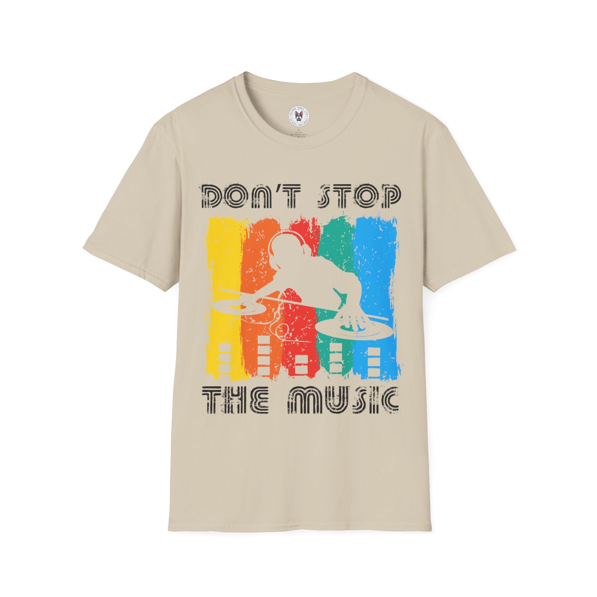 "Don't Stop the Music" Unisex Soft style T-Shirt