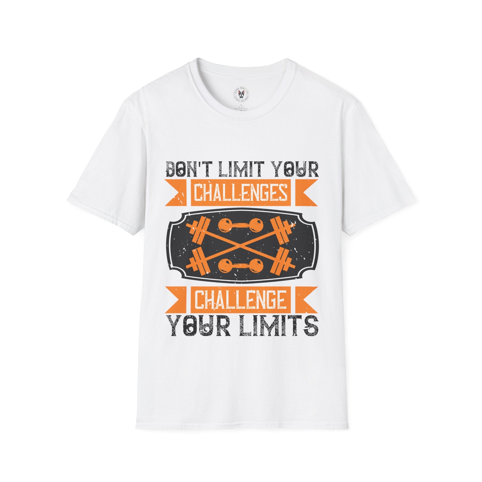 "Don't Limit Your Challenges,Challenge Your Limit" Unisex Soft style T-Shirt