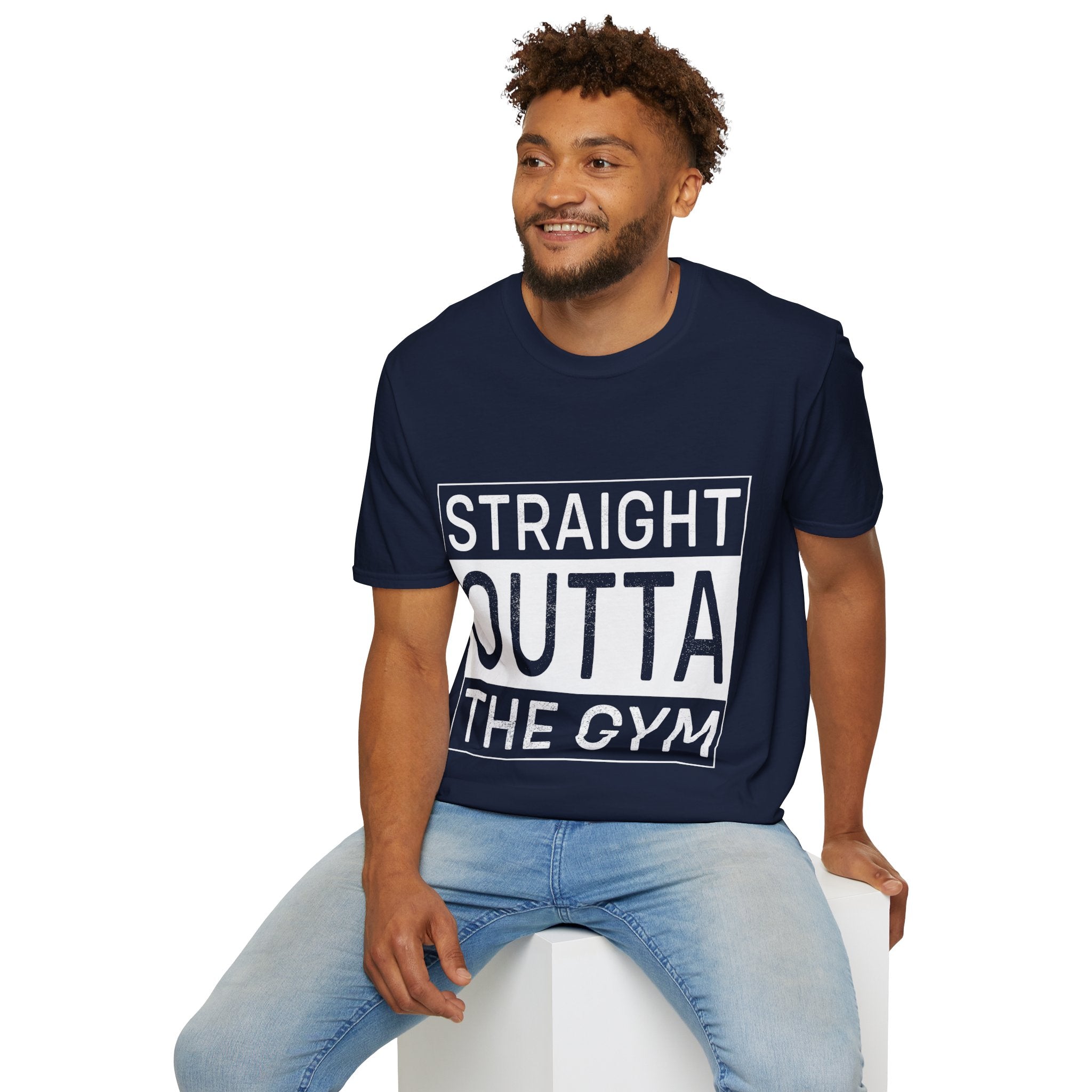 "Straight Outta The Gym" Unisex Soft style T-Shirt