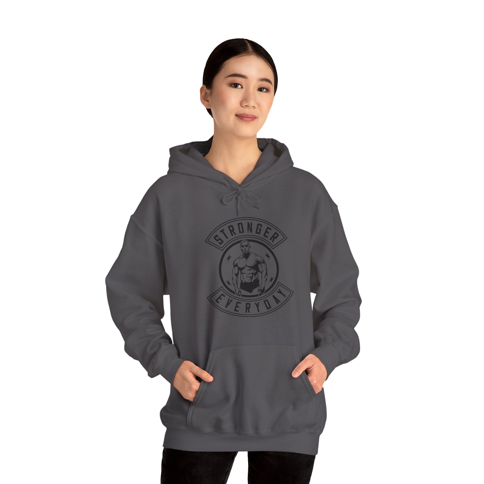 "Stronger Everyday" Unisex Heavy Blend™ Hooded Sweatshirt