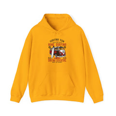 "SURFING VAN GONE SURFING SURFING ADVENTURE" Unisex Heavy Blend™ Hooded Sweatshirt