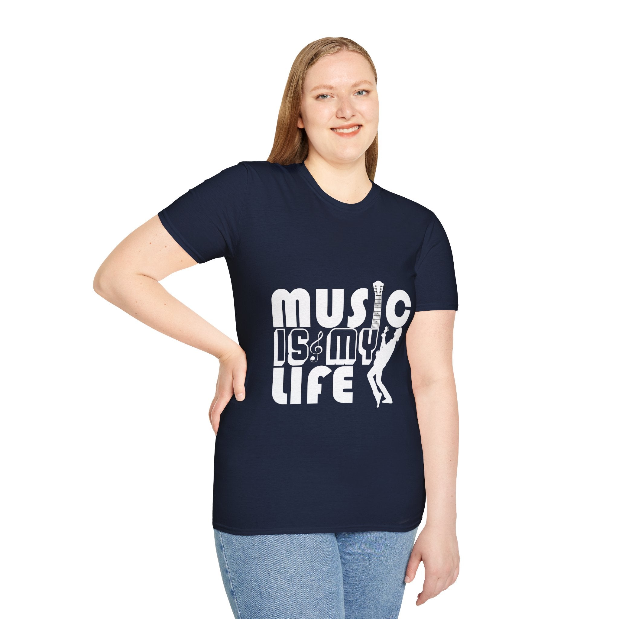 "Music In My Life" Unisex Soft style T-Shirt