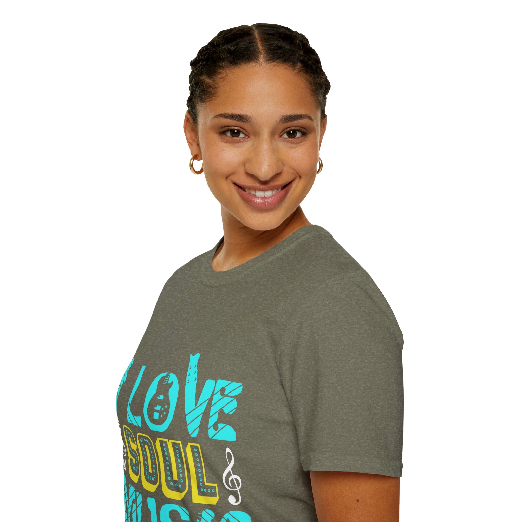 "I Love Soul Music" Unisex Soft style T-Shirt