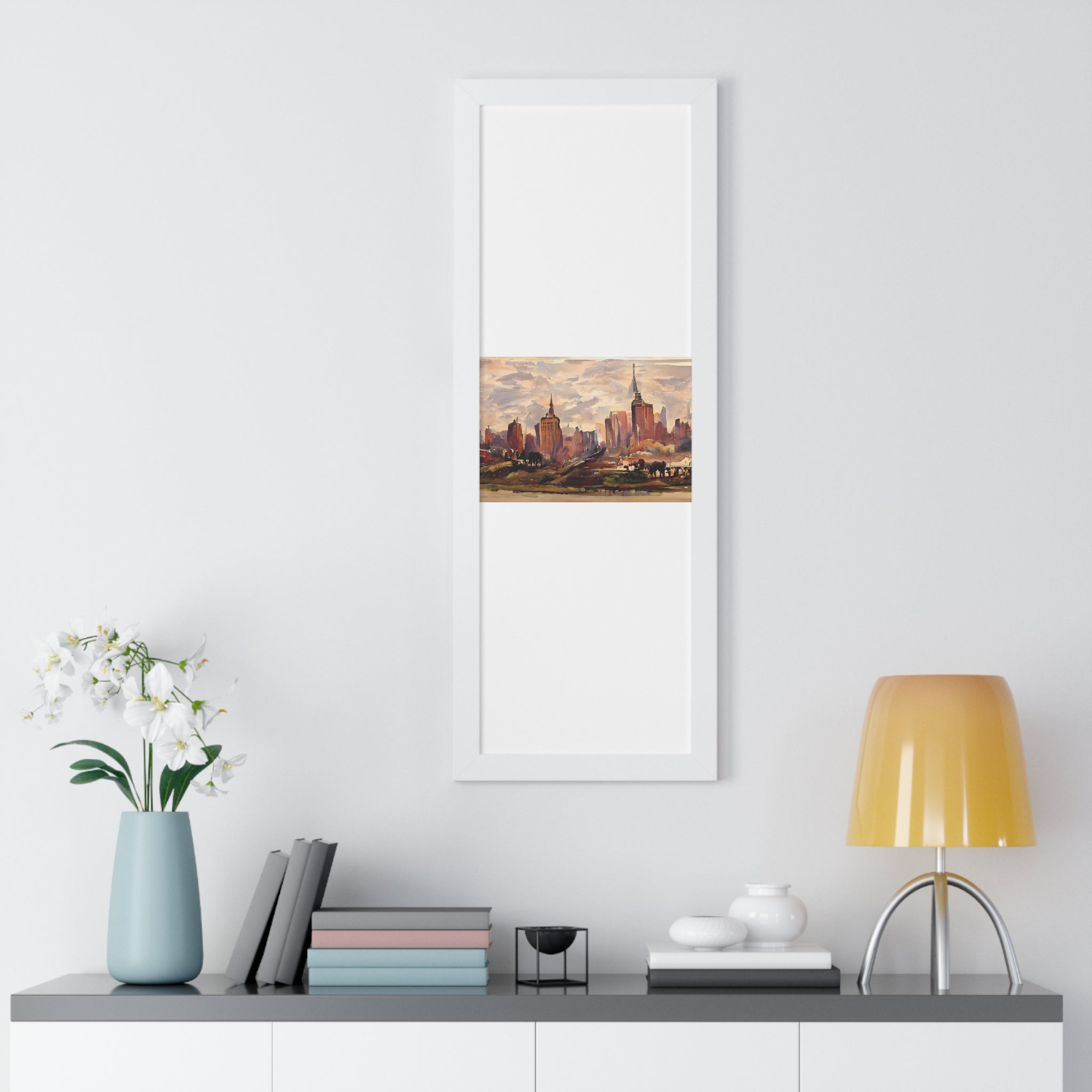 "ARCHITECTURE" Framed Vertical Poster