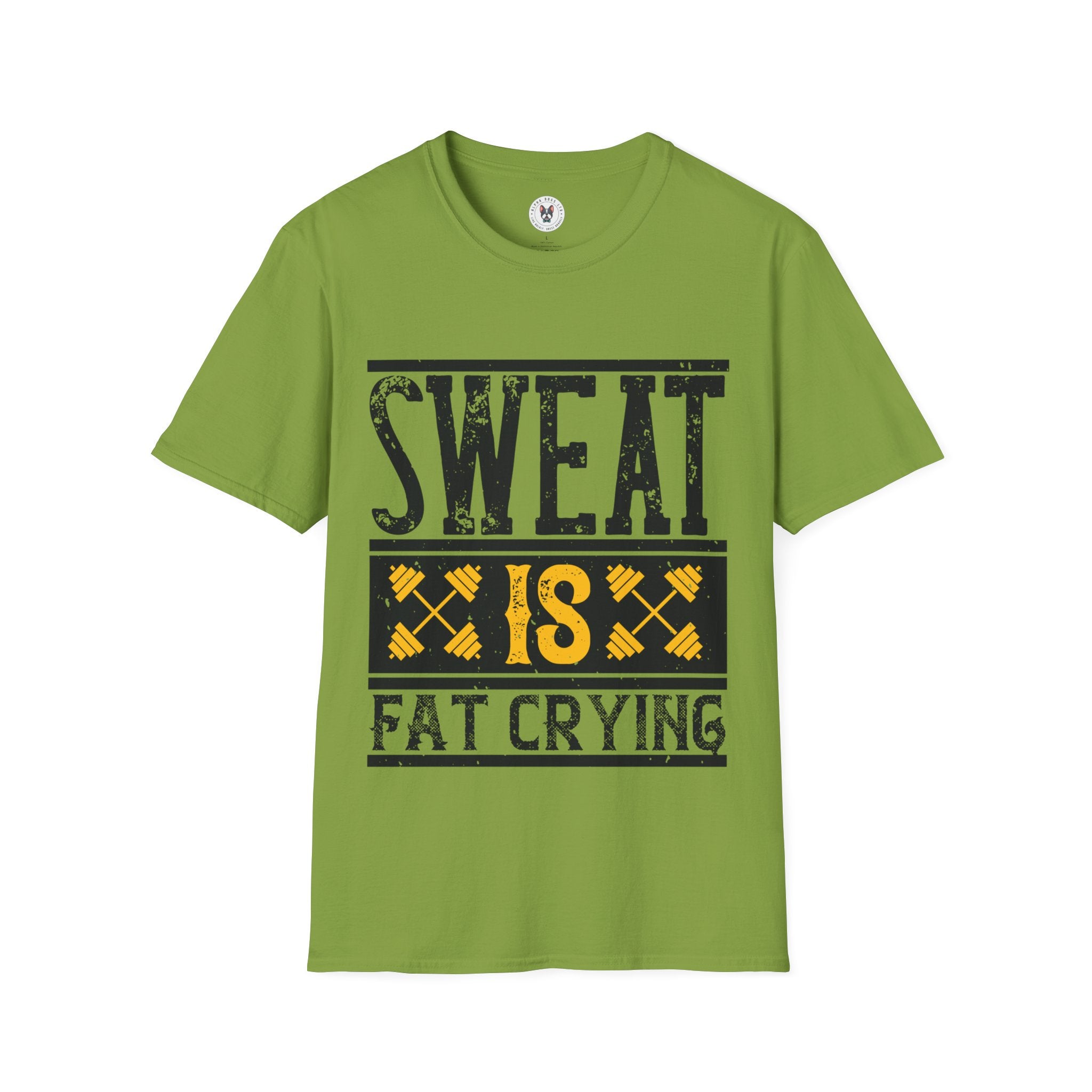 "Sweat Is Fat Crying"  Unisex Soft style T-Shirt