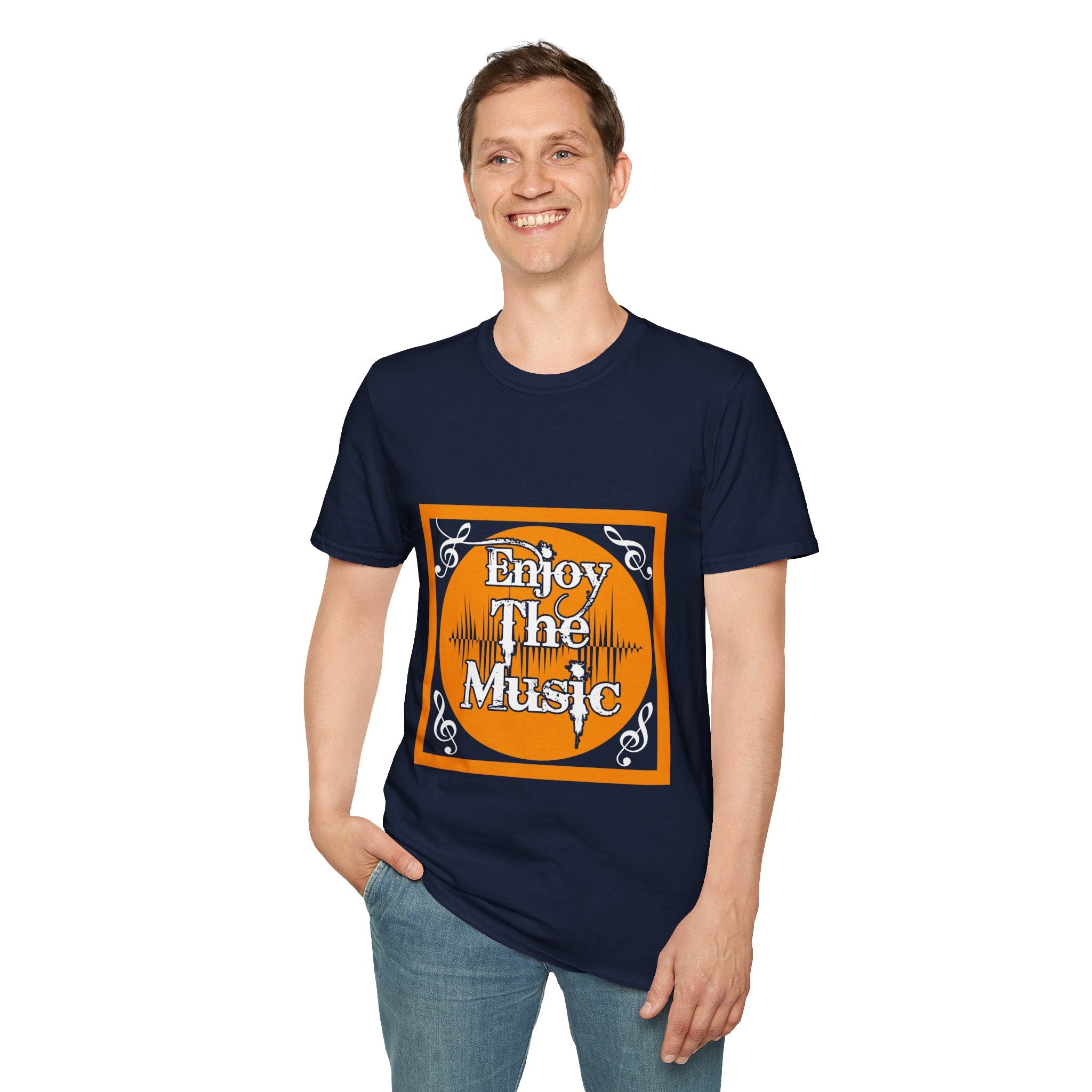 "Enjoy The Music" Unisex Soft style T-Shirt