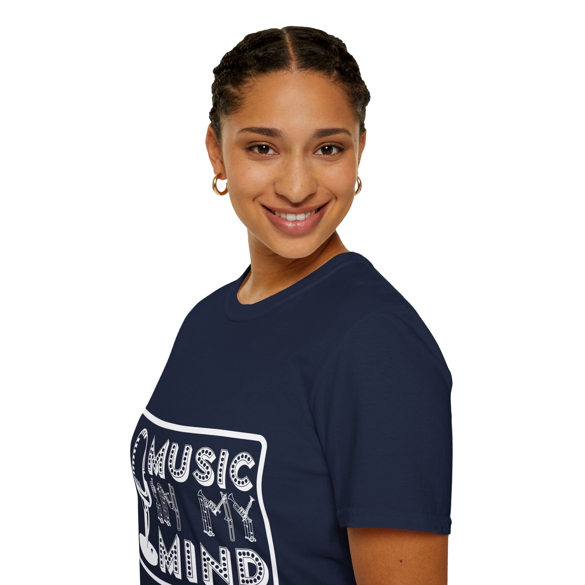 "Music In My Mind" Unisex Soft style T-Shirt