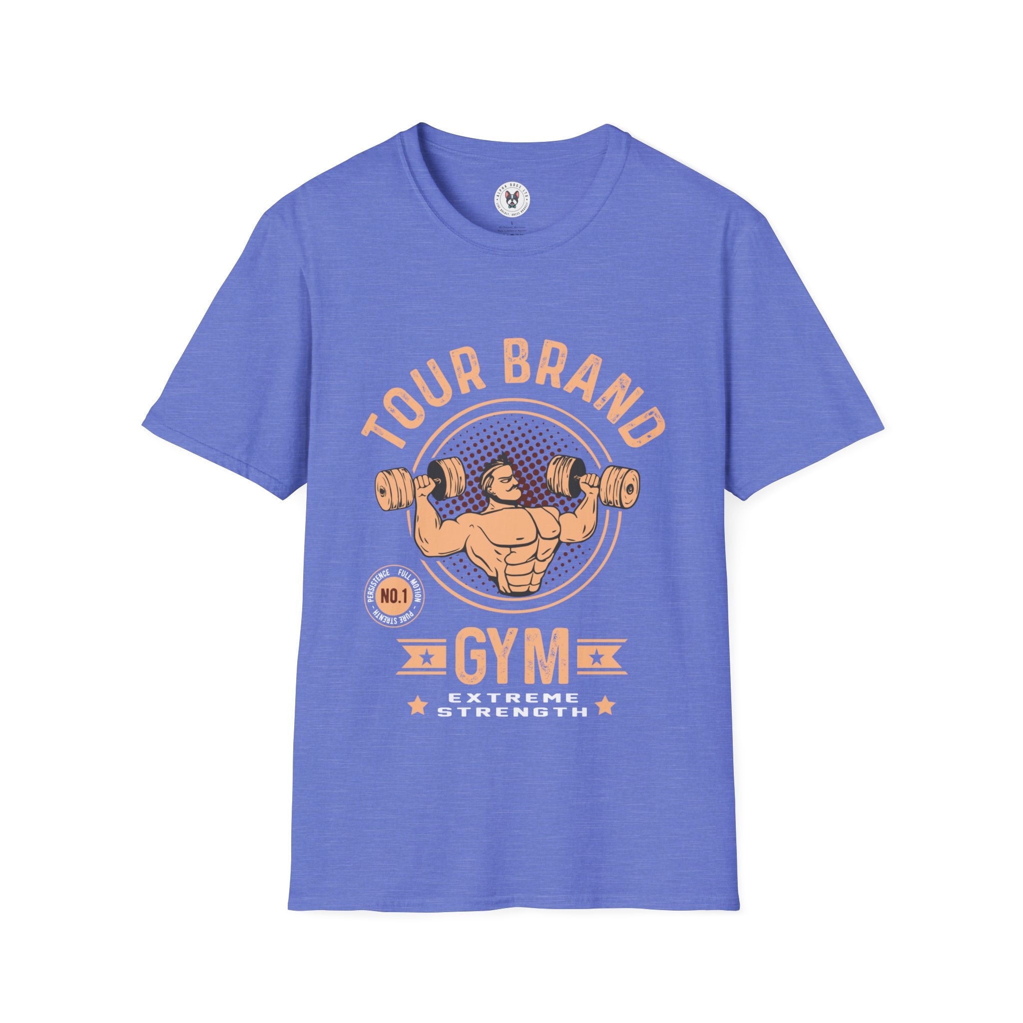 "Tour Brand Gym Extreme Strength" Unisex Soft style T-Shirt