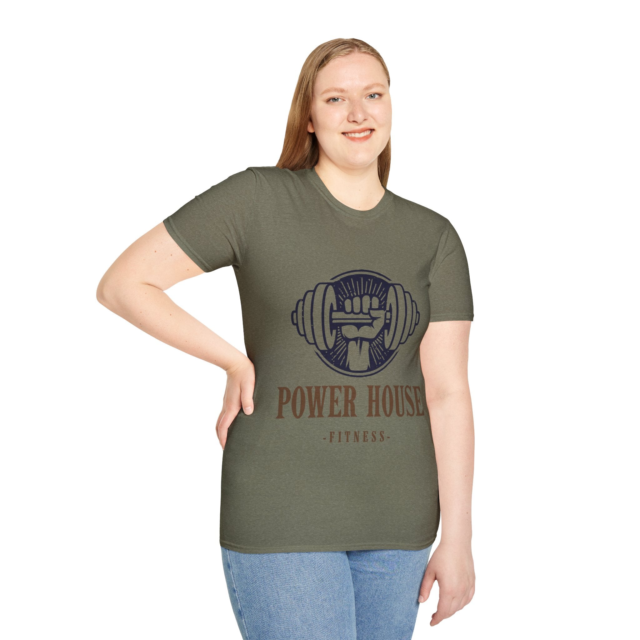 "Power House Fitness" Unisex Soft style T-Shirt