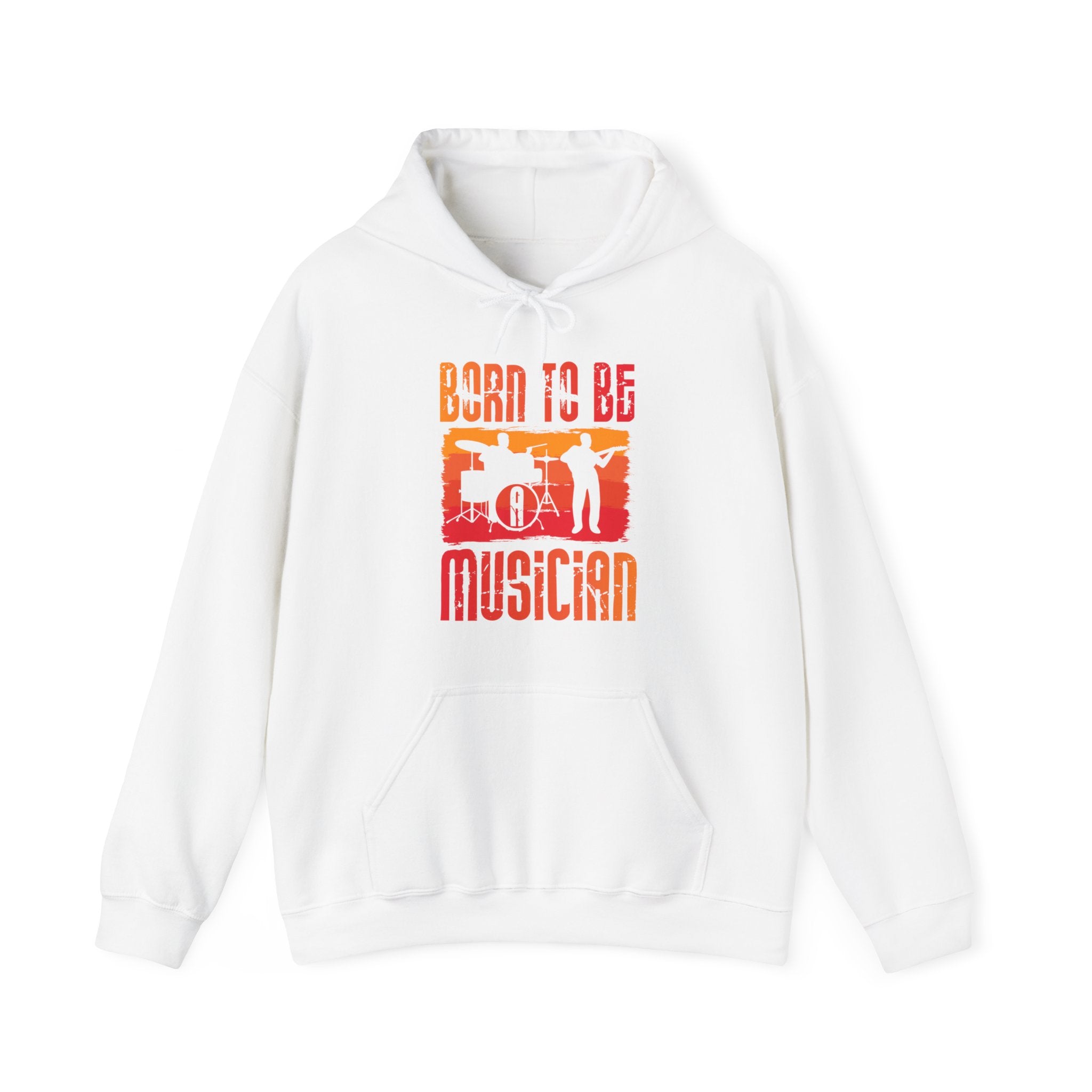 "Born To Be Musician"   Unisex Heavy Blend™ Hooded Sweatshirt