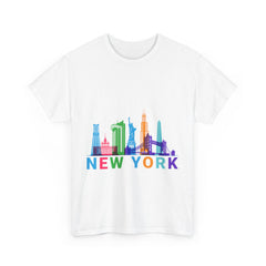 New York Unisex Heavy Cotton Tee