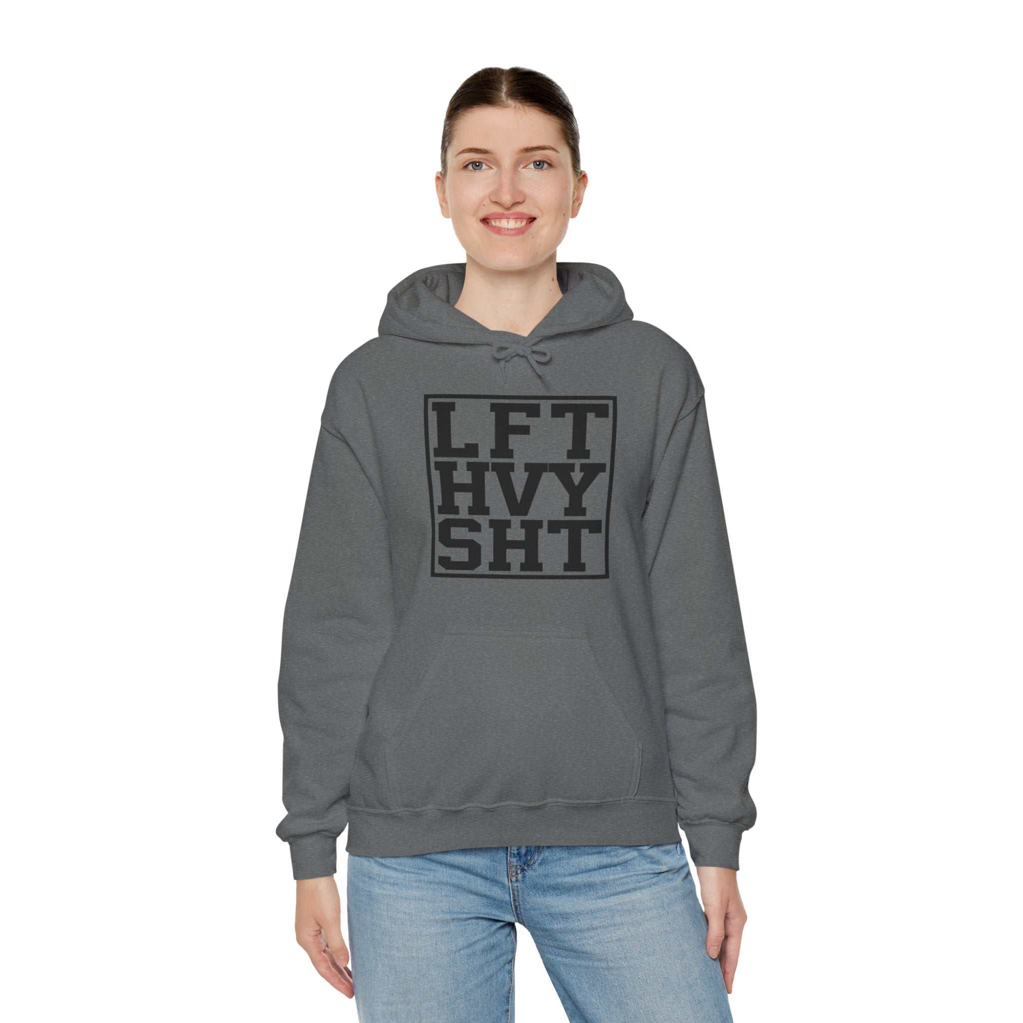 "Lift Heavy Shit" Unisex Heavy Blend™ Hooded Sweatshirt