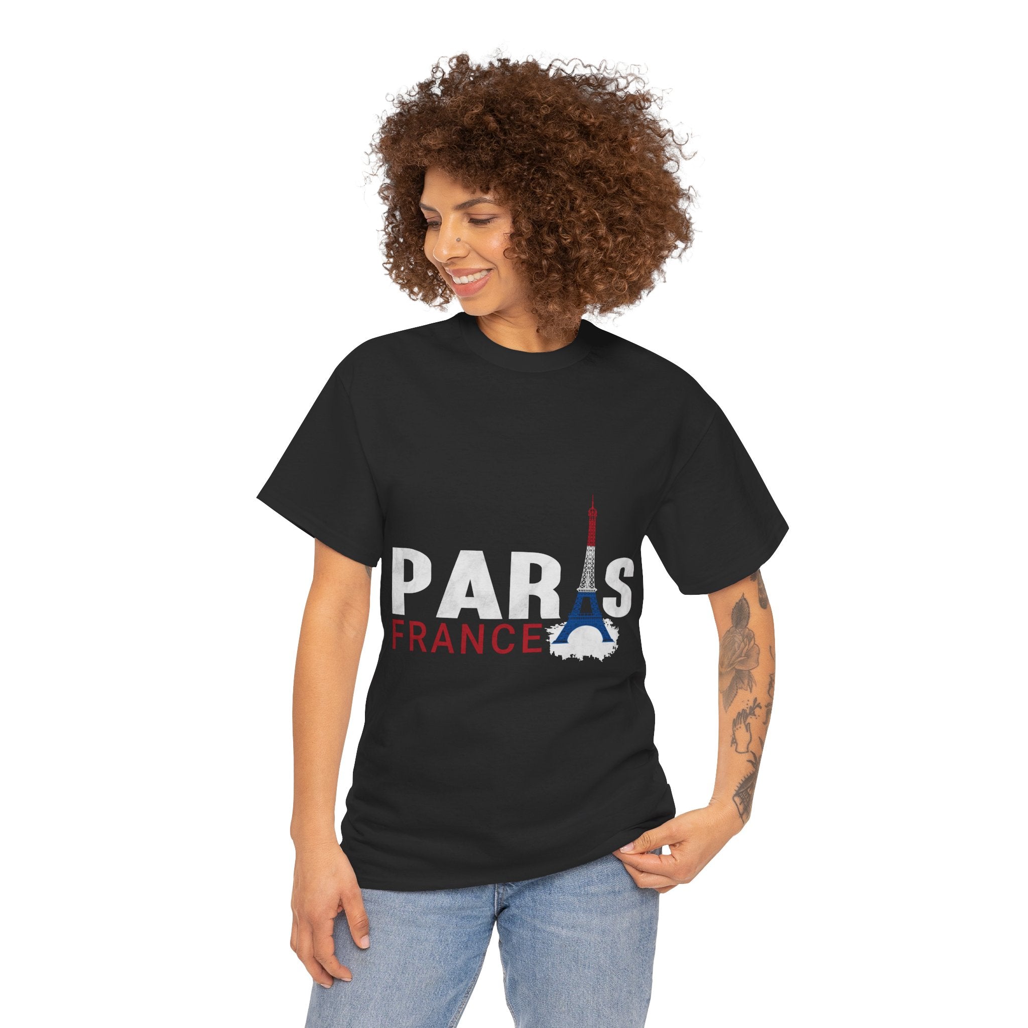 PARIS Unisex Heavy Cotton Tee