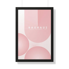 "BAUHAUS-STYLES-12" Framed Vertical Poster