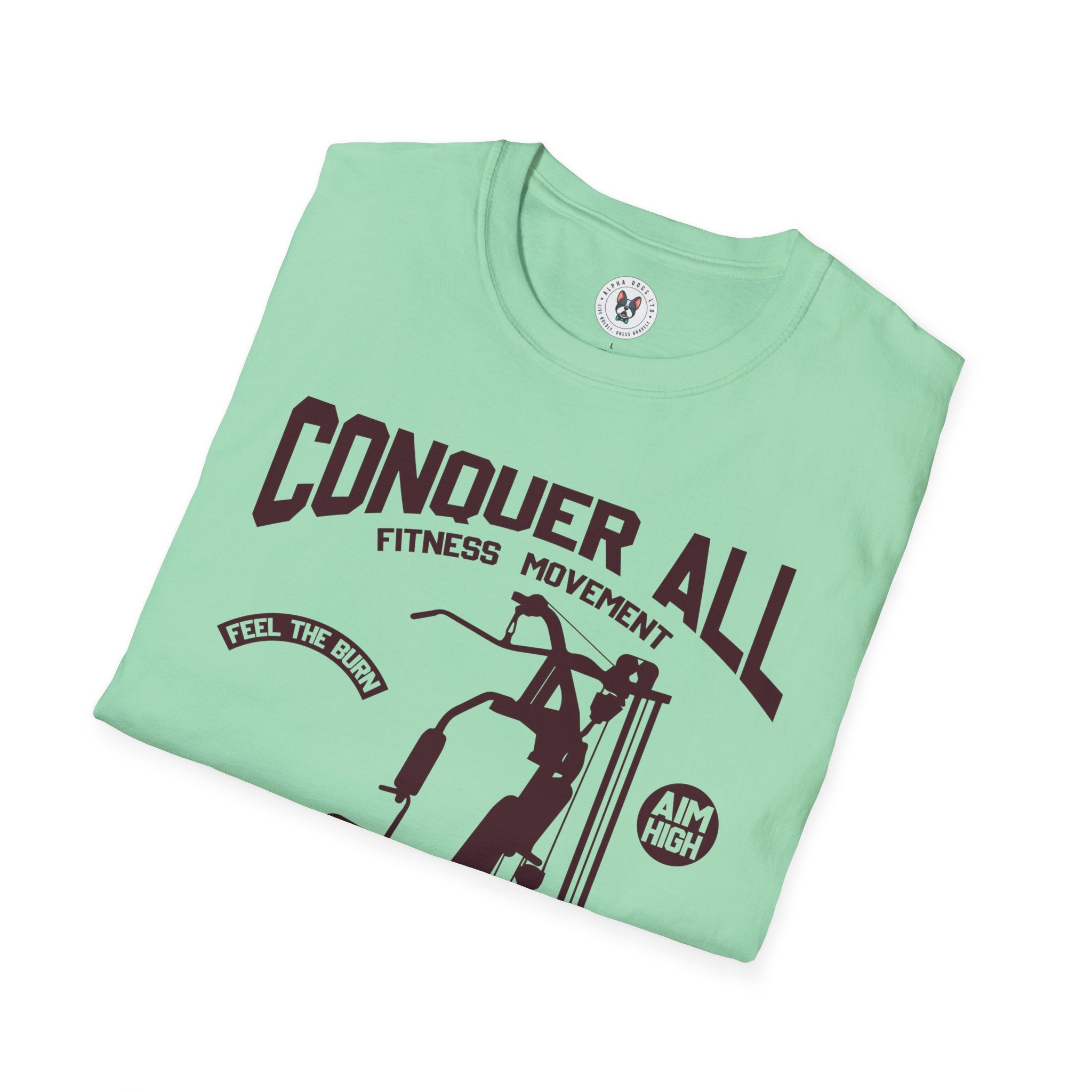 "Conquer All Be Stronger Everyday" Unisex Soft style T-Shirt