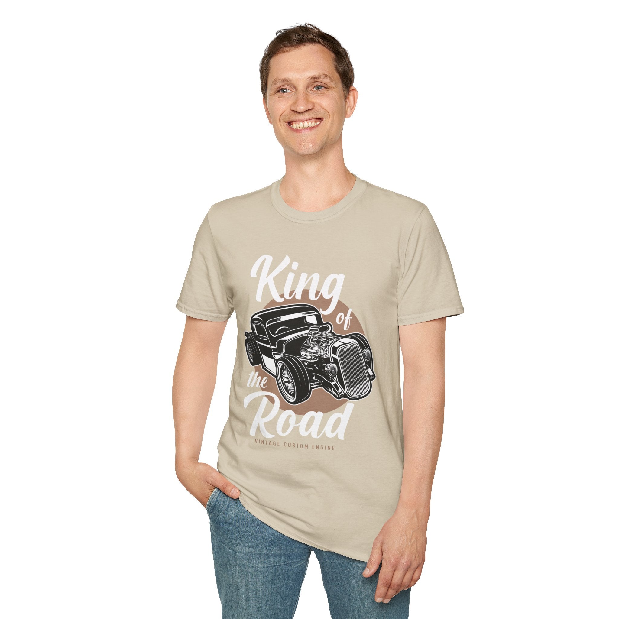 "KING OF THE ROAD" Unisex Soft style T-Shirt