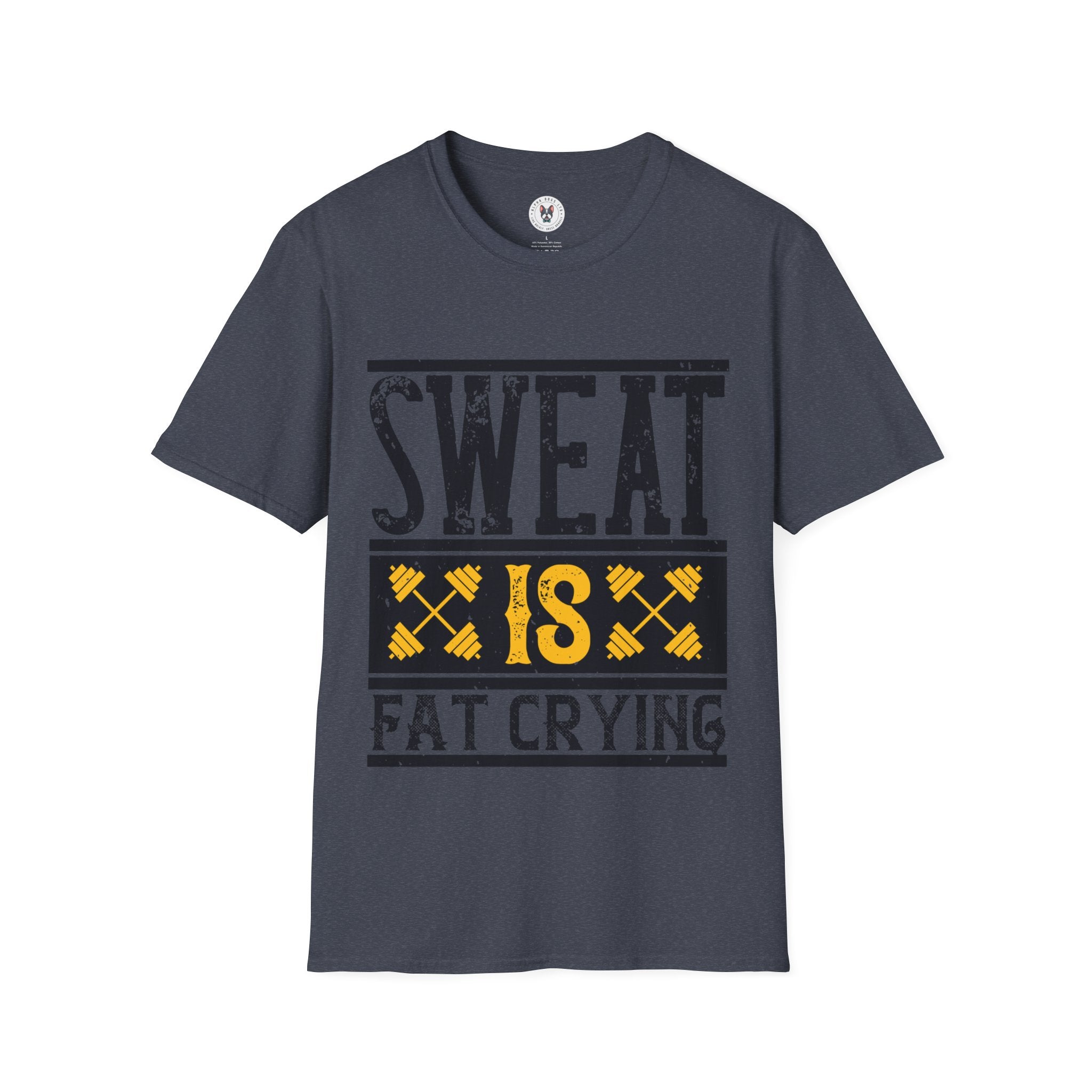 "Sweat Is Fat Crying"  Unisex Soft style T-Shirt