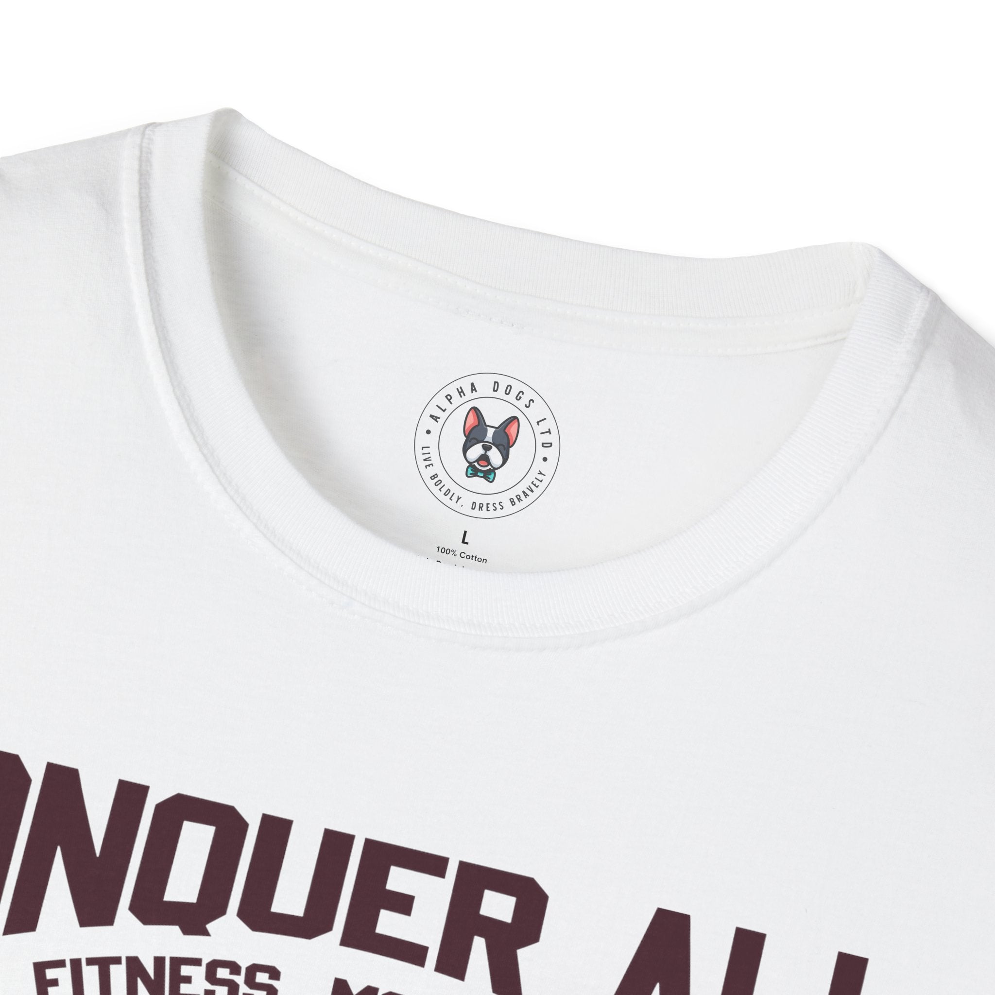 "Conquer All Be Stronger Everyday" Unisex Soft style T-Shirt