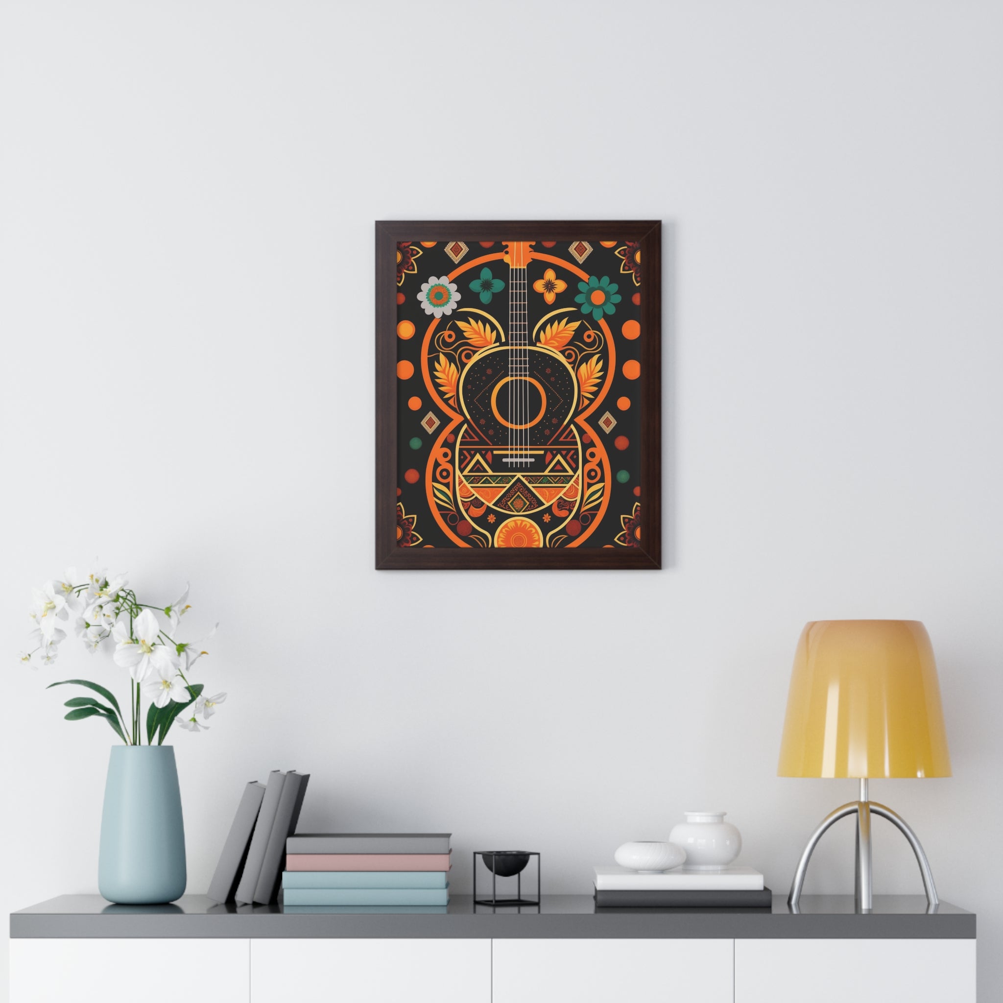 "BOHO" Framed Vertical Poster