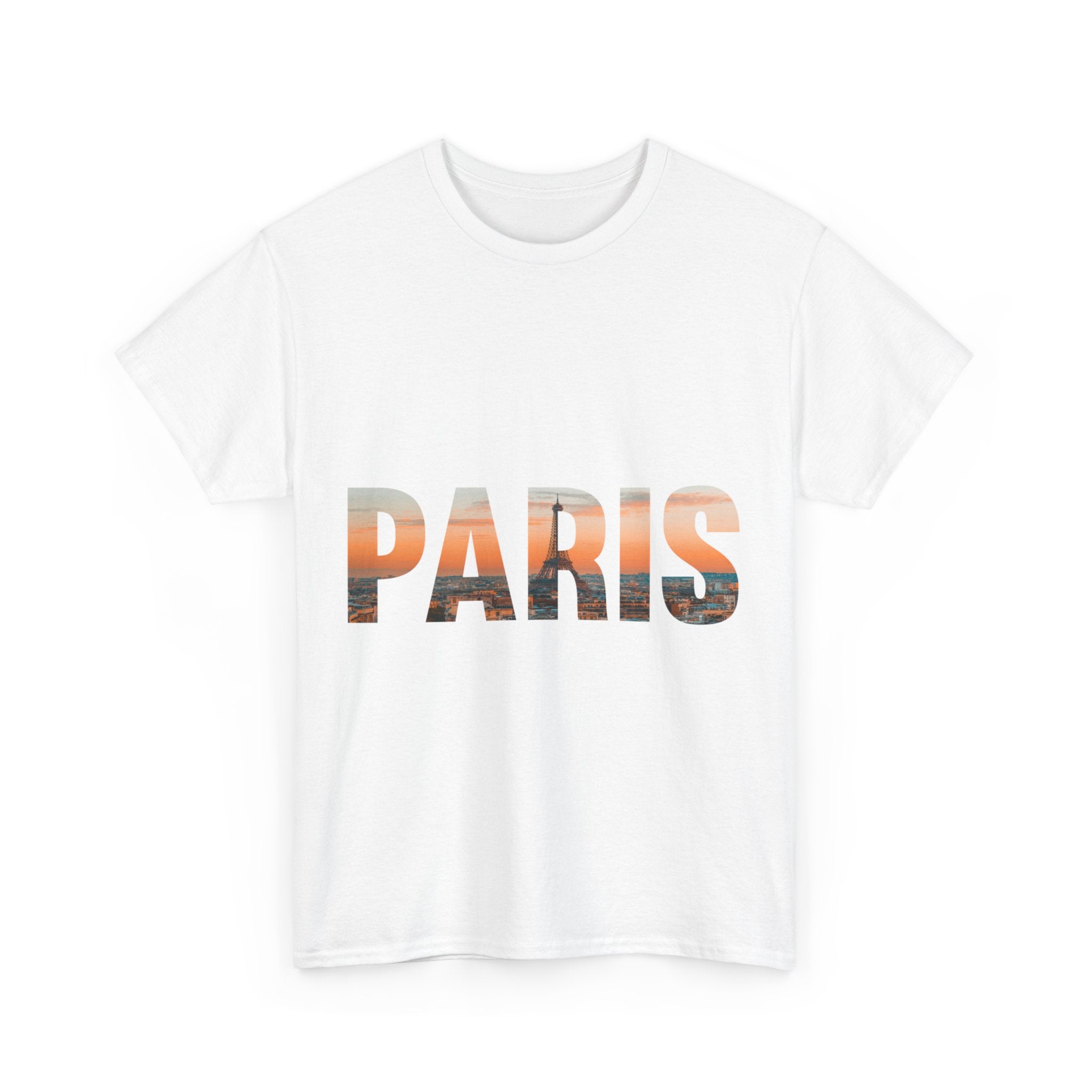 PARIS Unisex Heavy Cotton Tee