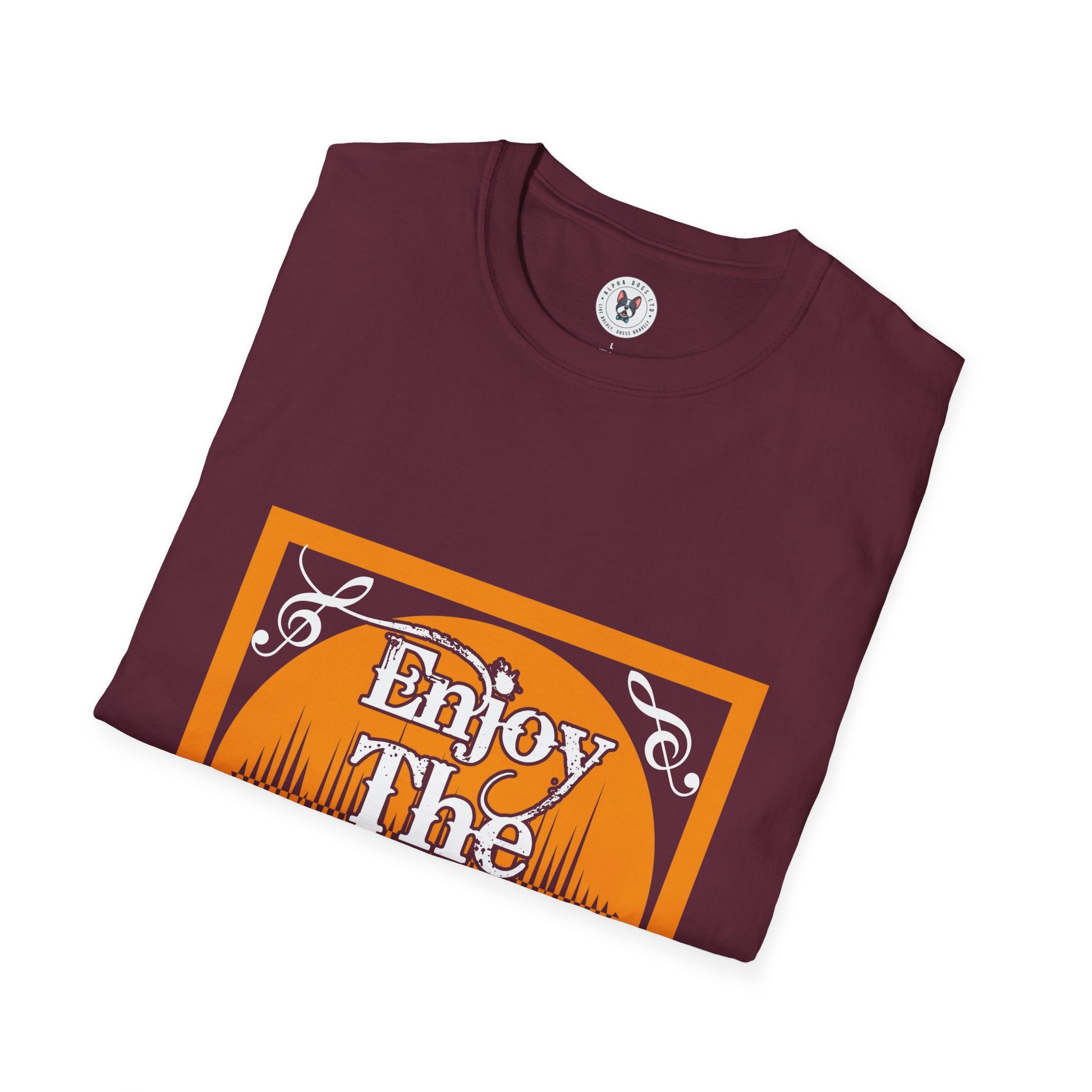 "Enjoy The Music" Unisex Soft style T-Shirt