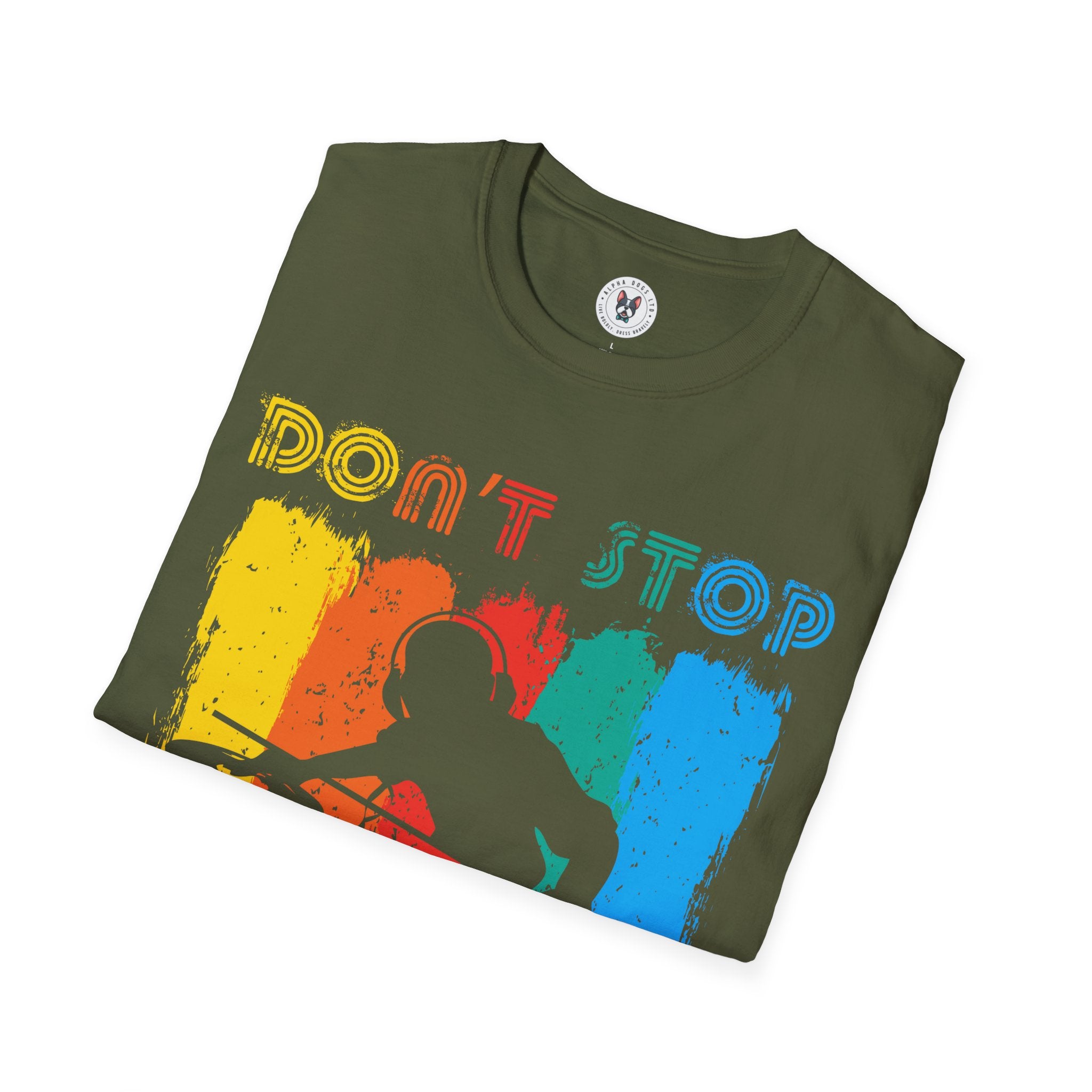 "Don't Stop the Music" Unisex Soft style T-Shirt